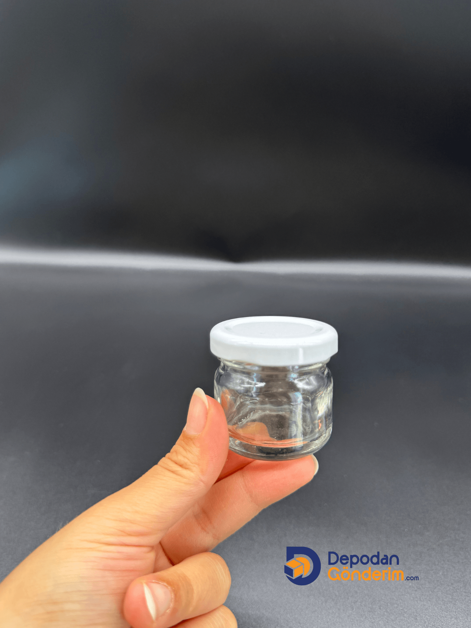 DP243 29cc Kavanoz Beyaz Kapaklı