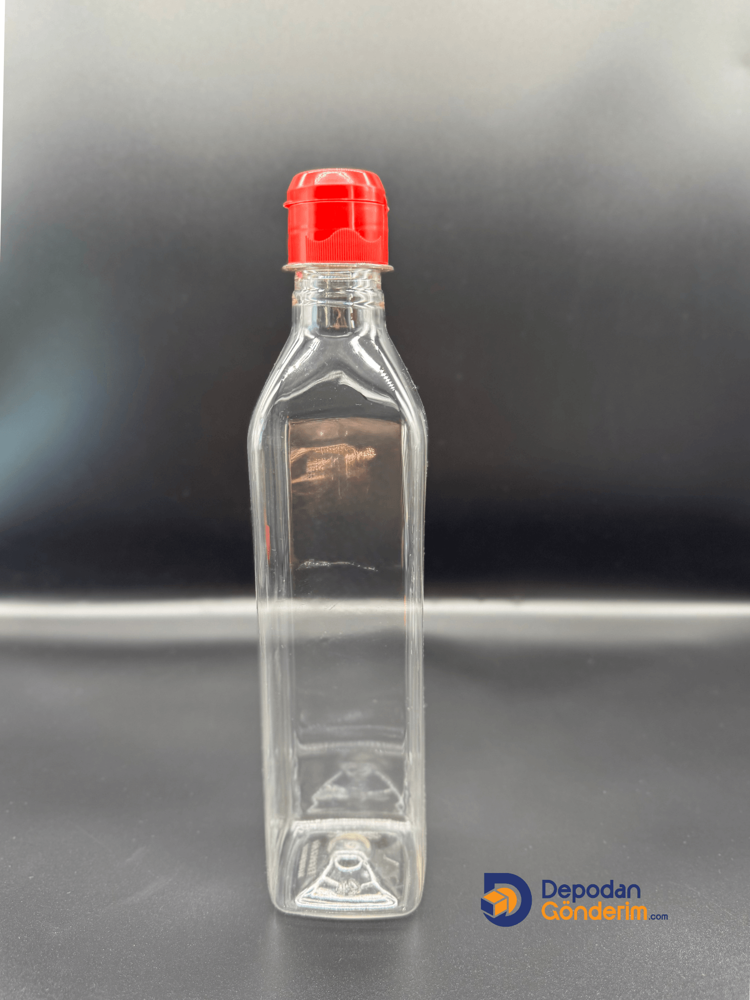 DP54 500cc Maraska Köşeli Filiptop Kapaklı Pet Şişe 