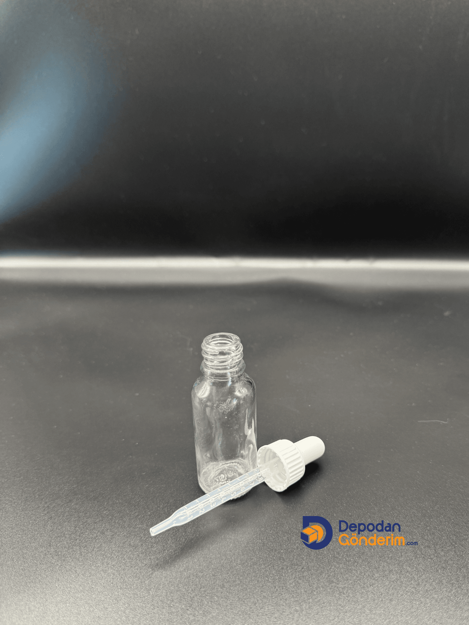 DP83 20cc PLASTİK DAMLALIKLI - PLASTİK BEYAZ KAPAKLI ŞİŞE