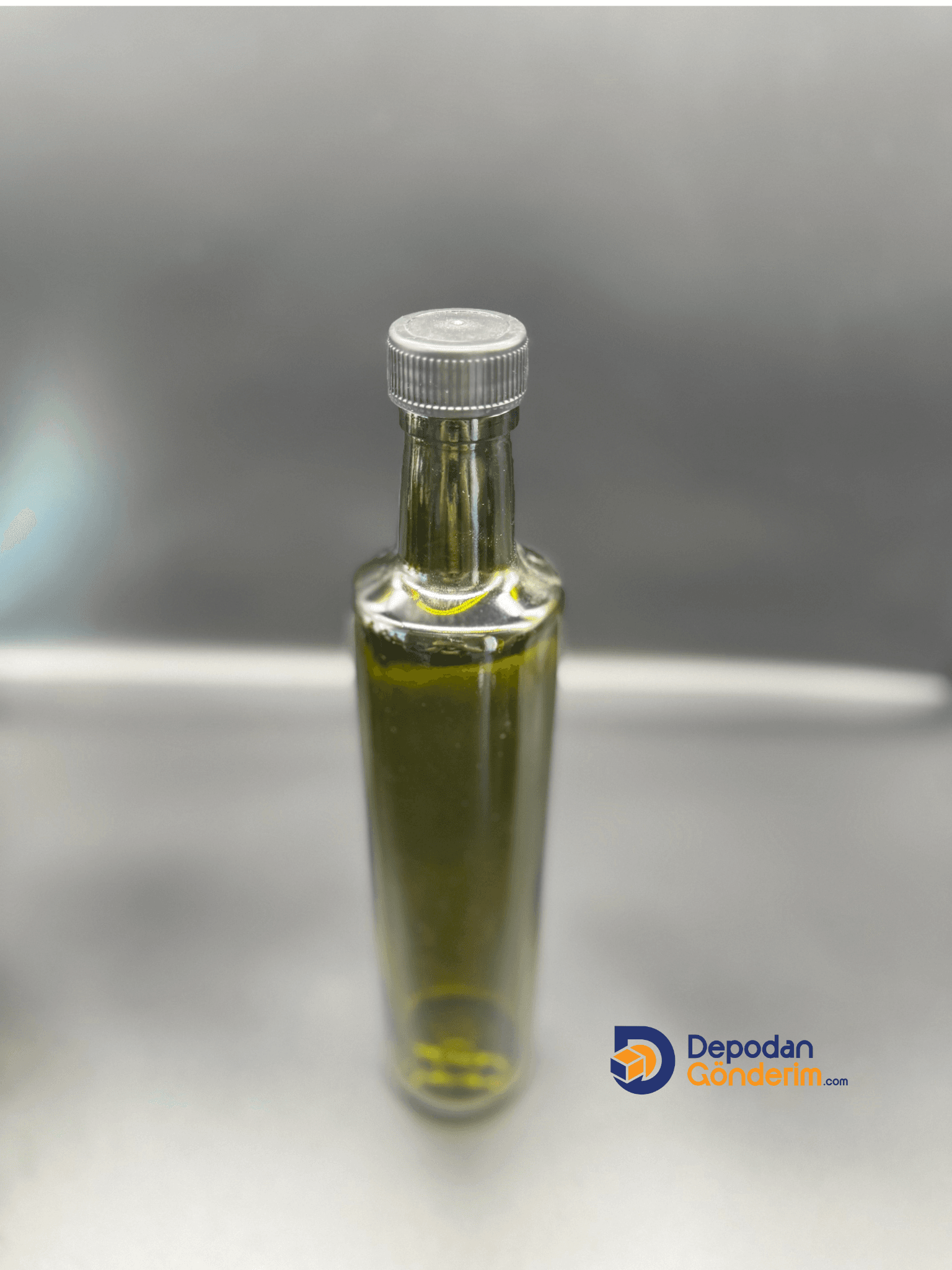 DP163 500cc Yeşil Dorika Şişe (Siyah Kilitli Eko Kapak) 