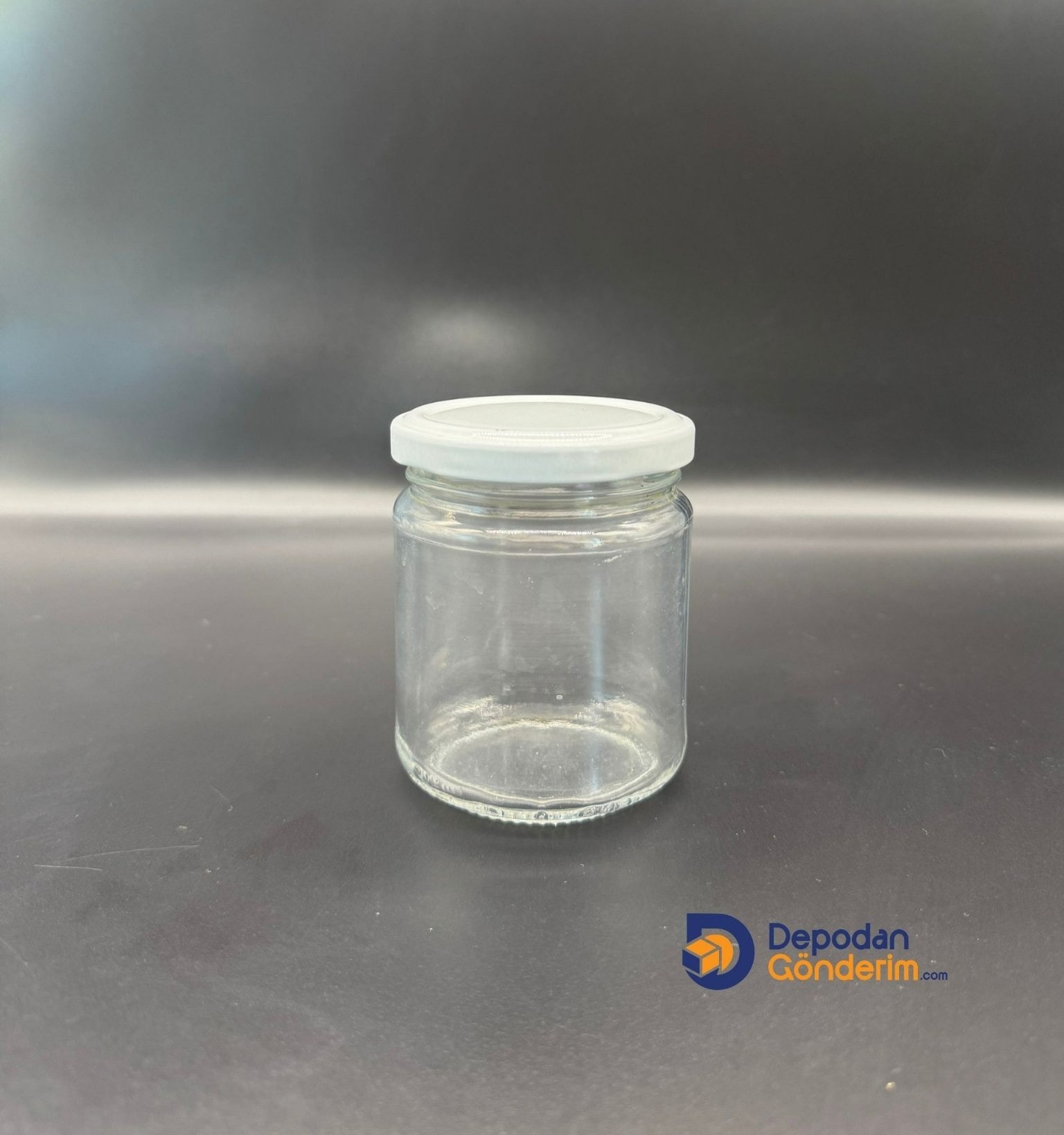 DP276 210cc Kavanoz Beyaz Kapaklı