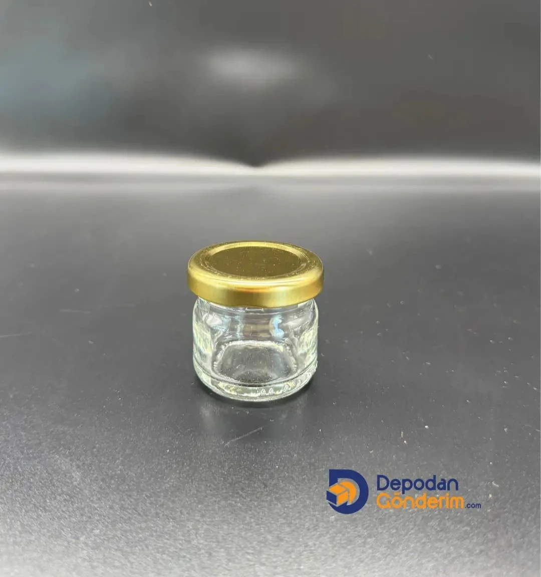 DP242 29cc Kavanoz Gold Kapaklı