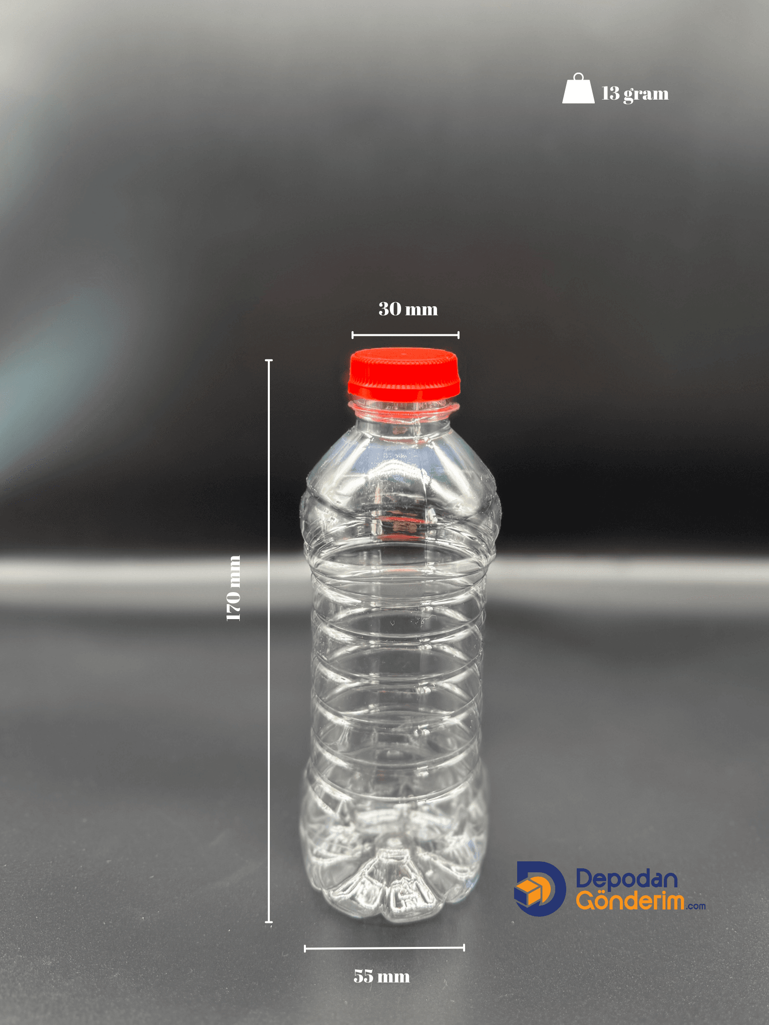 DP42 330cc Eko Standart Kapaklı Pet Şişe 