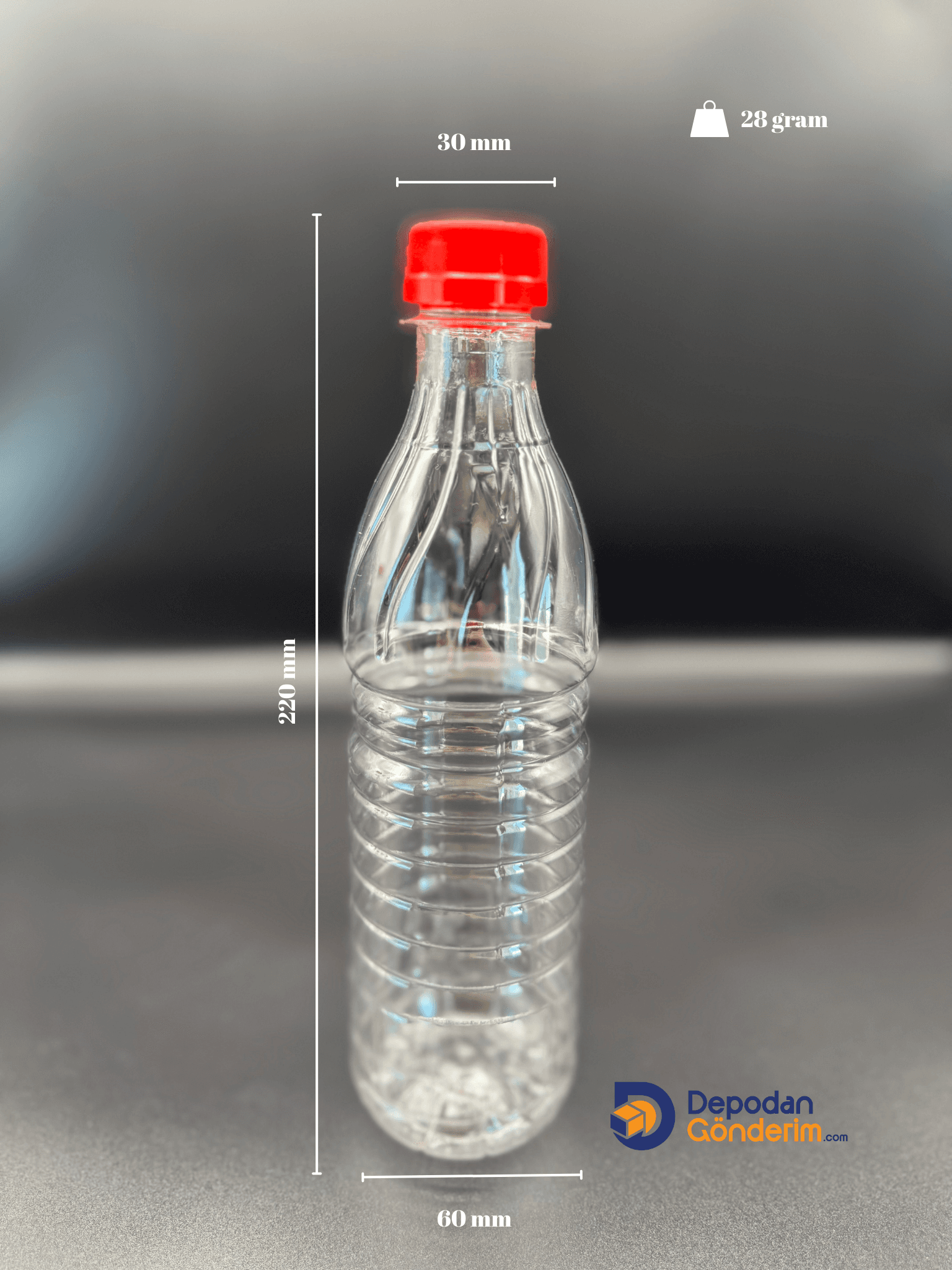 DP48 500cc Standart Kapaklı Pet Şişe 