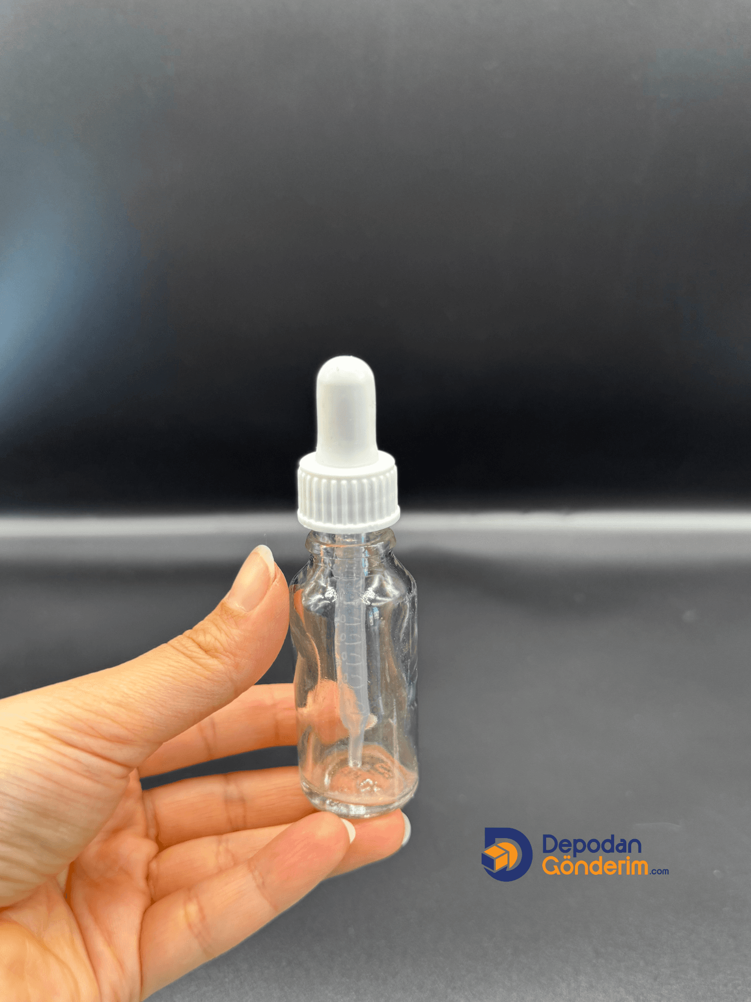 DP83 20cc PLASTİK DAMLALIKLI - PLASTİK BEYAZ KAPAKLI ŞİŞE