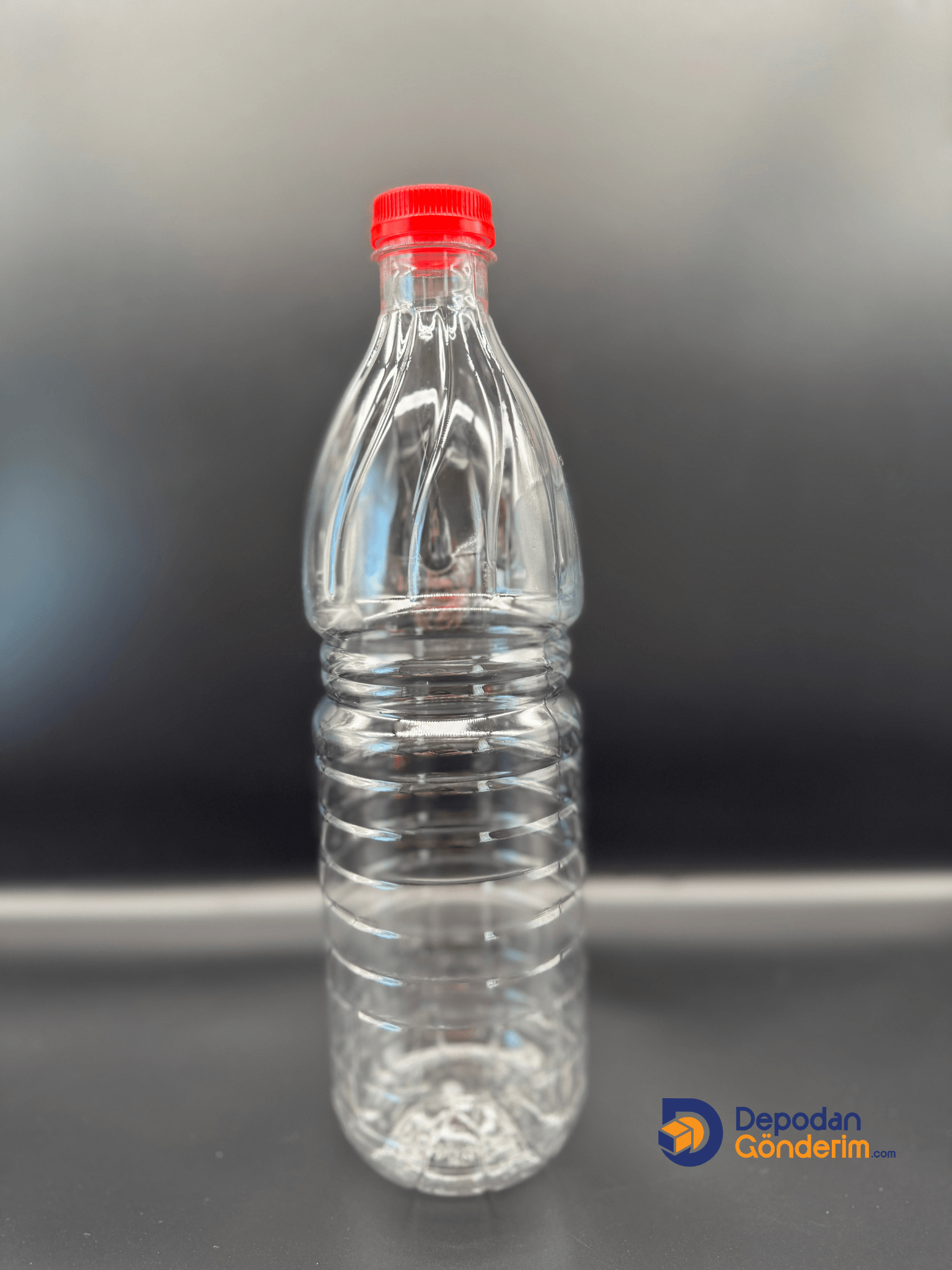 DP49 1000 cc (1 Litre) Standart Kapaklı Yuvarlak Pet Şişe