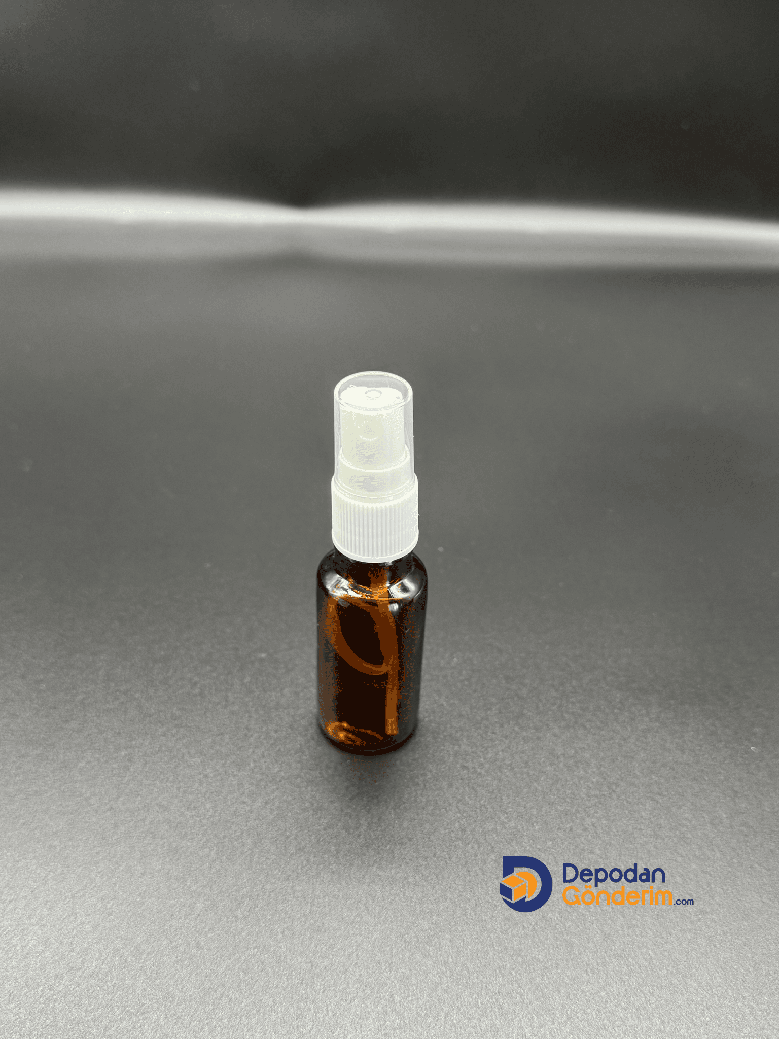 DP139 10cc Dar Ağızlı Ecza Cam Şişe (Beyaz Spreyli)  