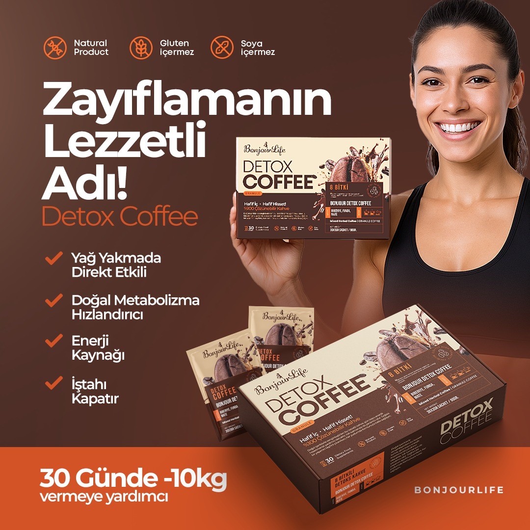 Bonjour Life Granül Kahve - 1 Aylık Kullanım ( 30 Adet Saşet )