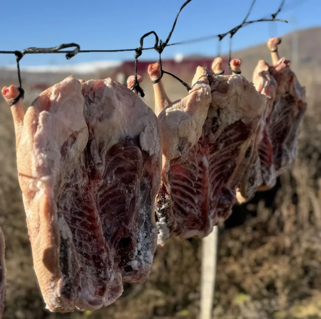 Kurutulmuş Kars Köy Kazı (2.5 - 3 kg)