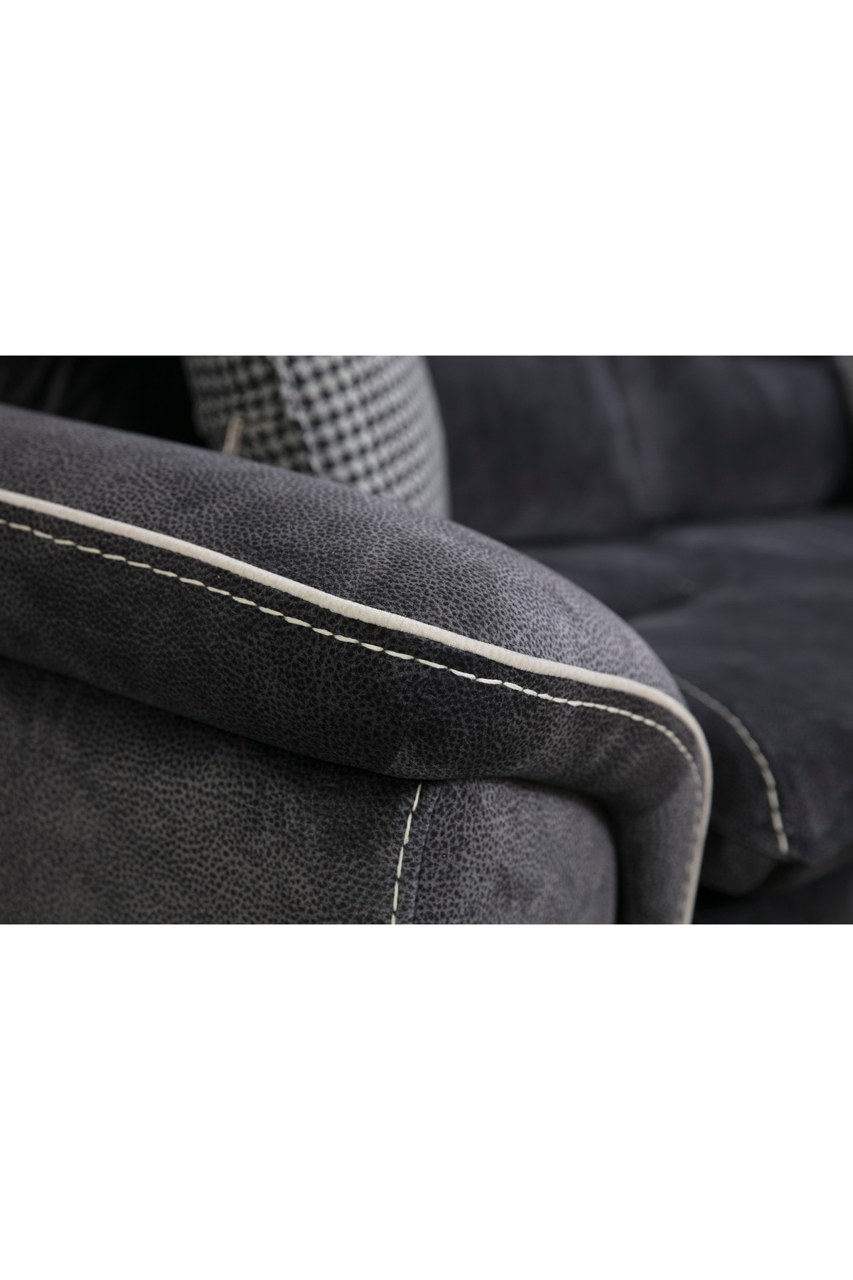 Üçlü Kanepe Siyah