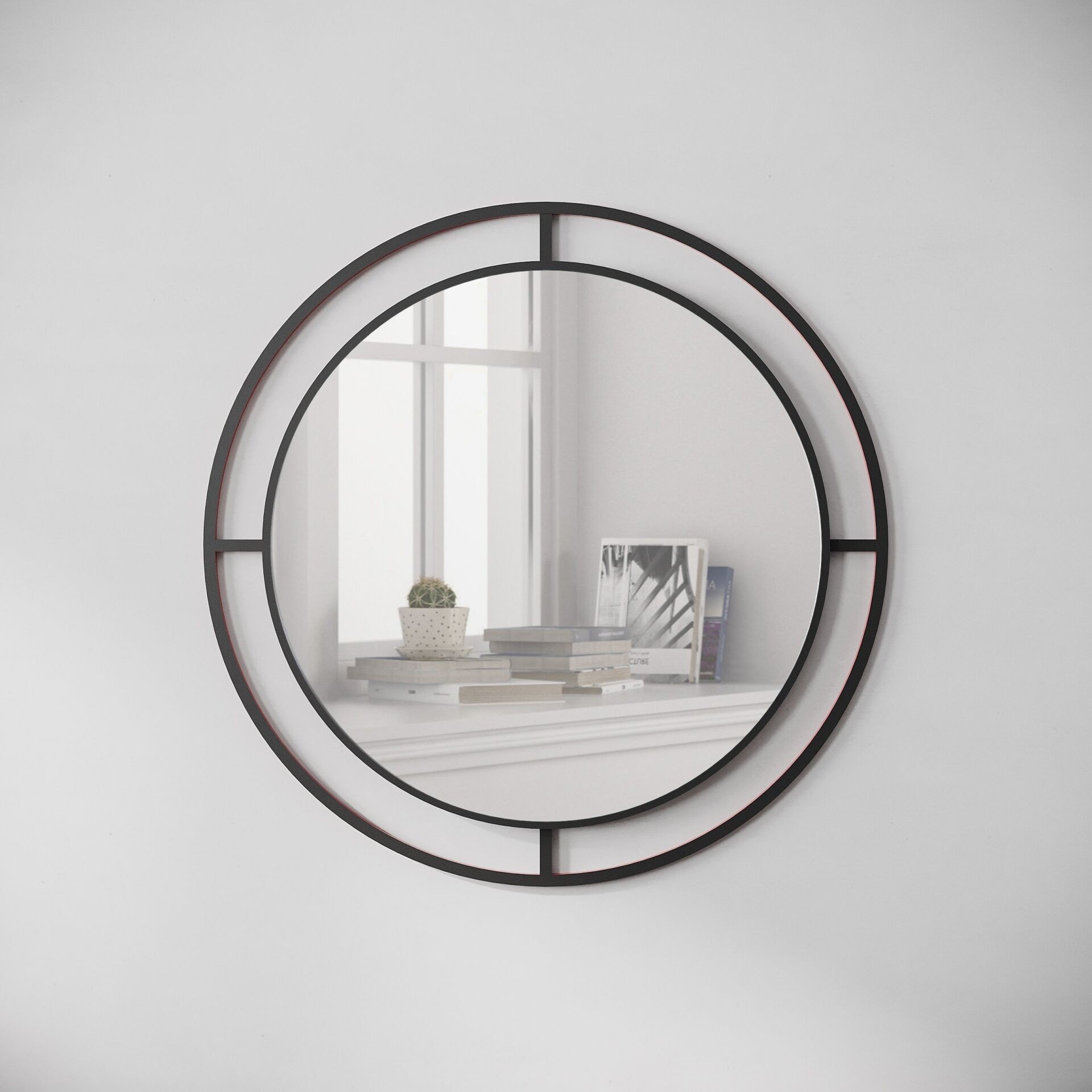 BUBBLE MIRROR - BLACK M.DK.T.23210.2