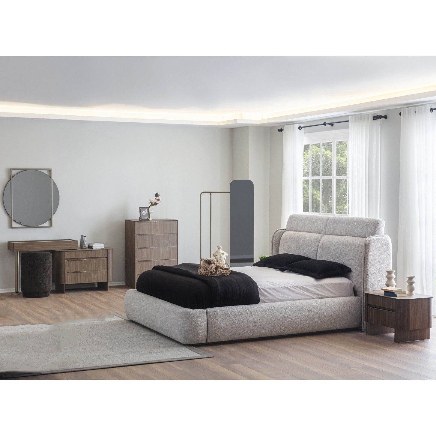 Bubble Vol4 Bedroom (Bed With Storage 180x200cm)