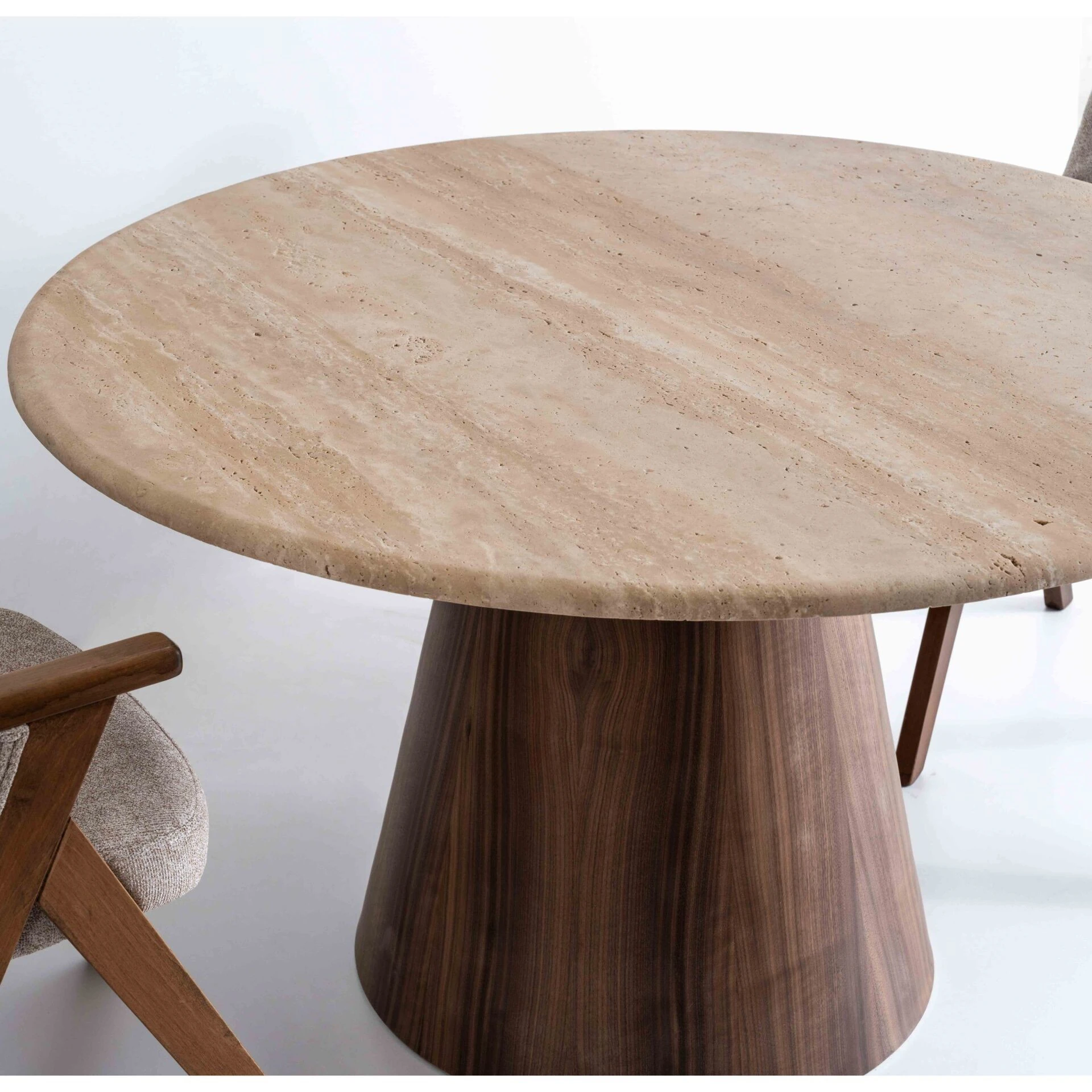 Jadore Yuvarlak Yemek Mutfak Balkon Masası