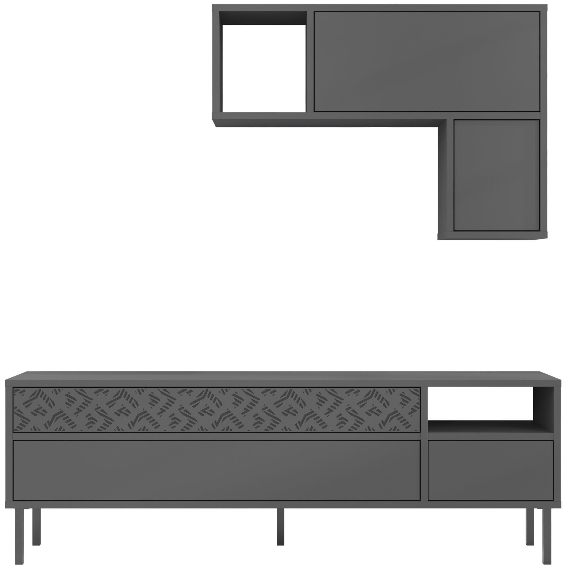 Heaton Tv Unit Anthracite