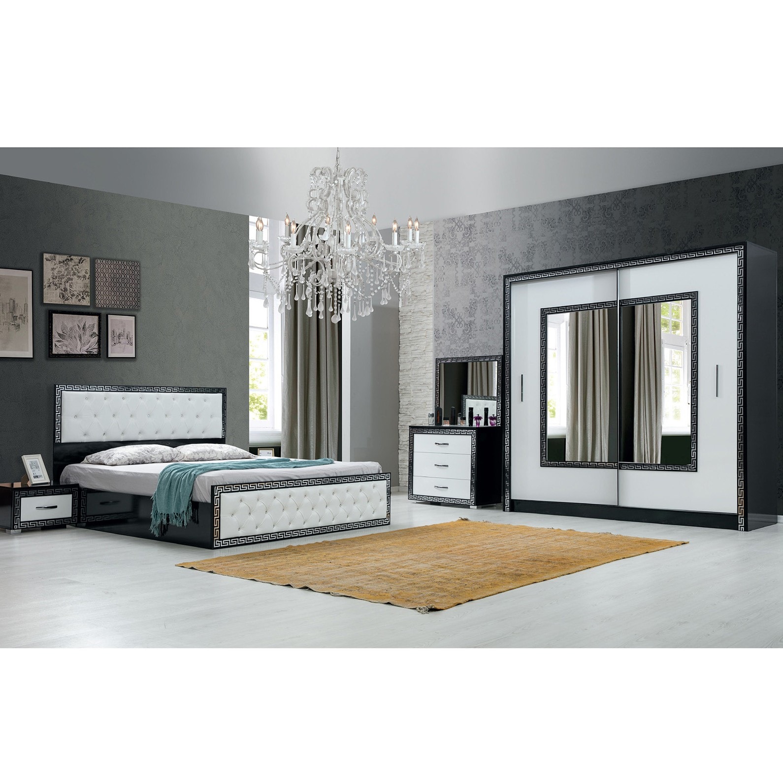 Versac Vol1.2 Bedroom ( Wardrobe with 210 cm )