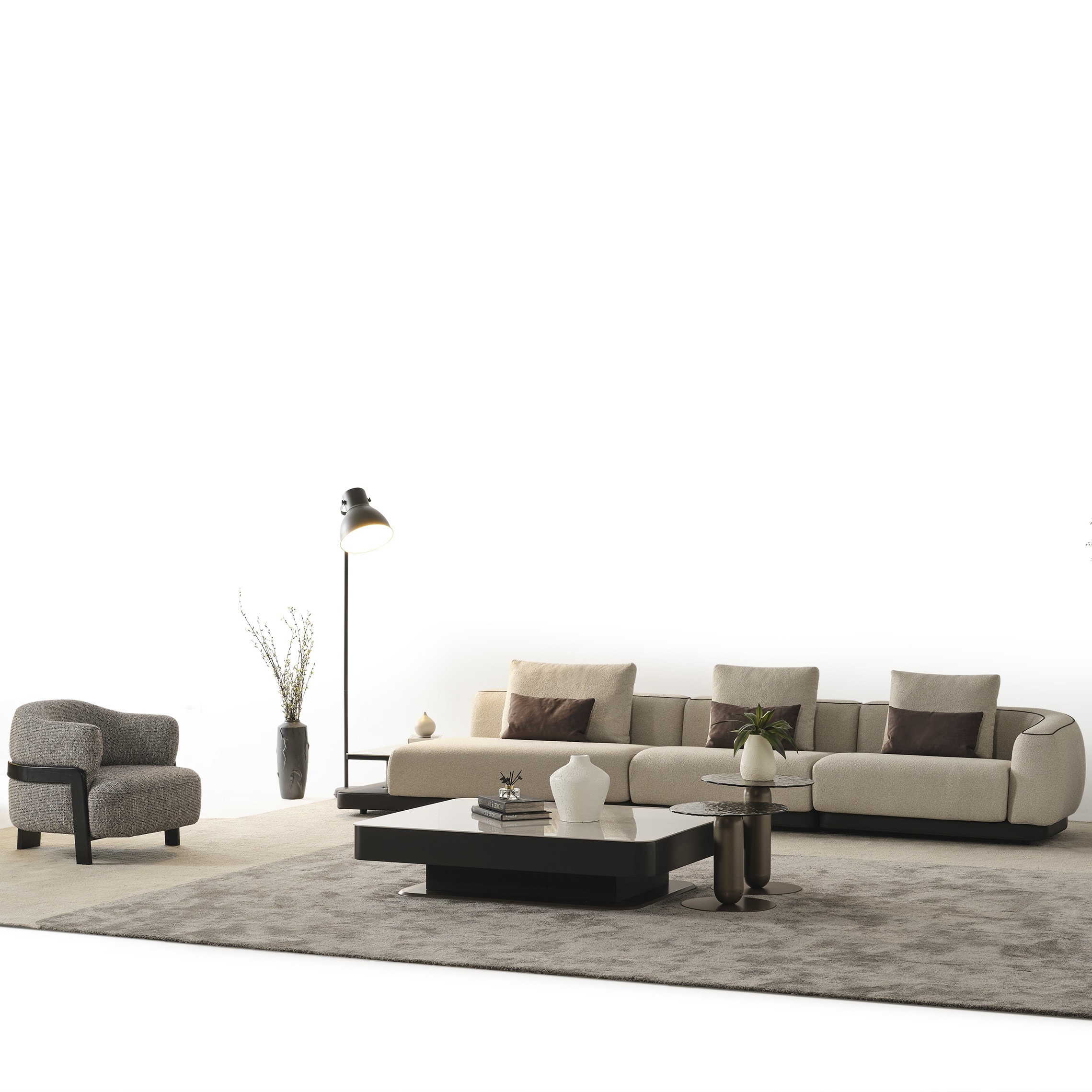 Moon Vol3 Relax Sofa+3+1+1 Koltuk Takımı