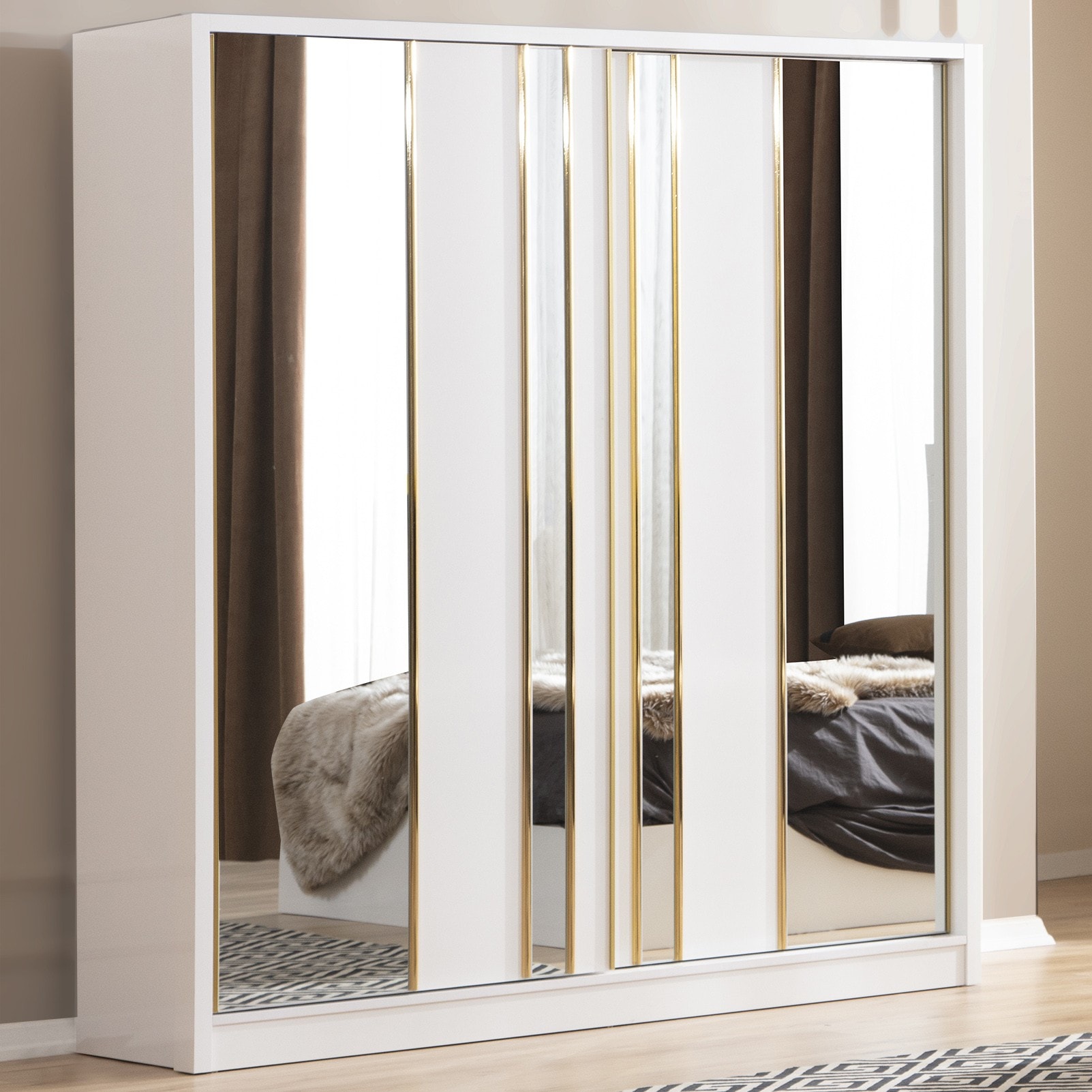 Madrid Vol1 Bedroom ( Wardrobe with 180 cm )