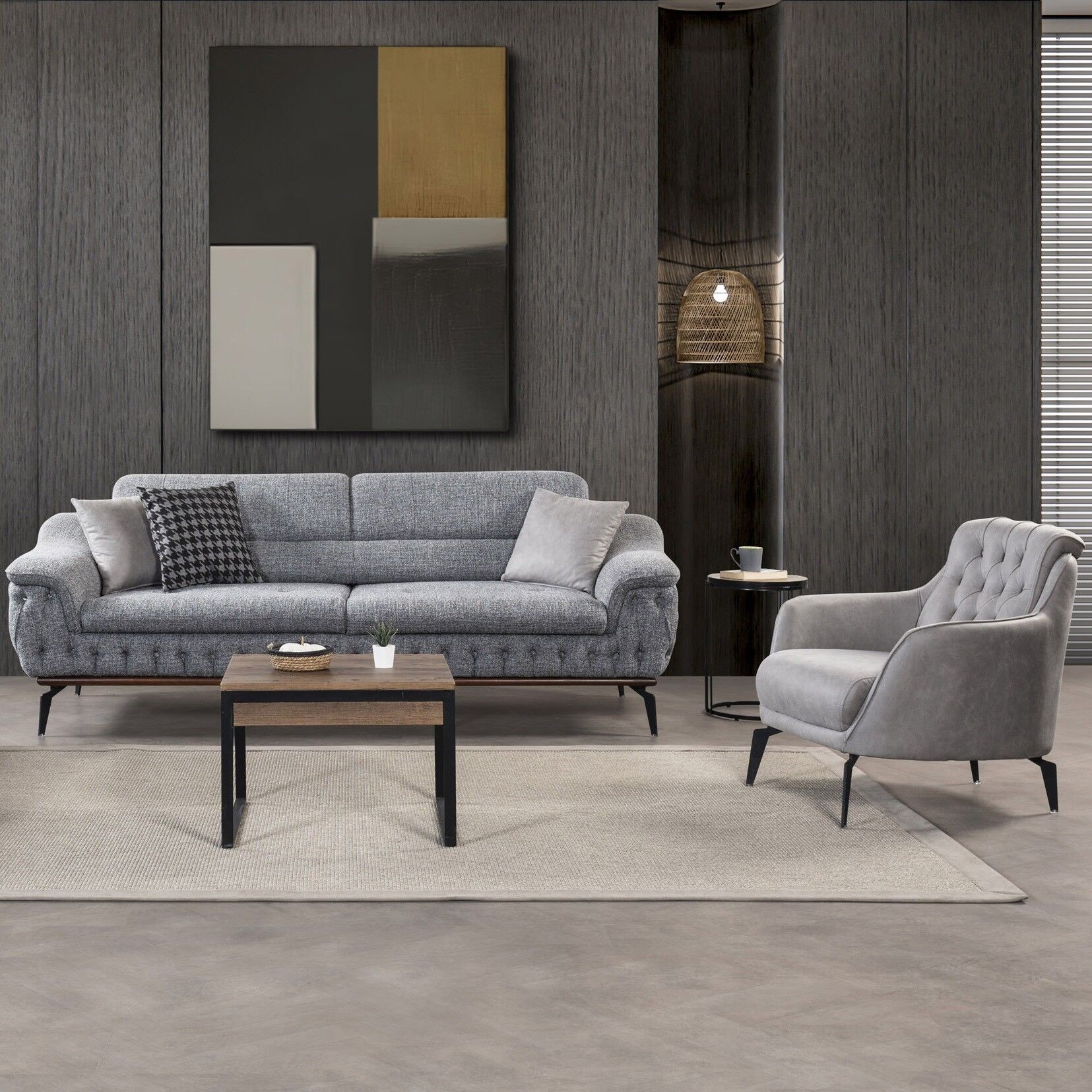 Safir 3+3+1+1 Koltuk Takımı