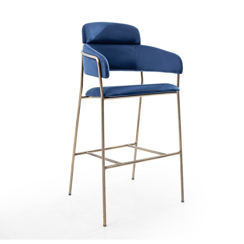 Thai Vol1 Brushed Gold Bar Stool