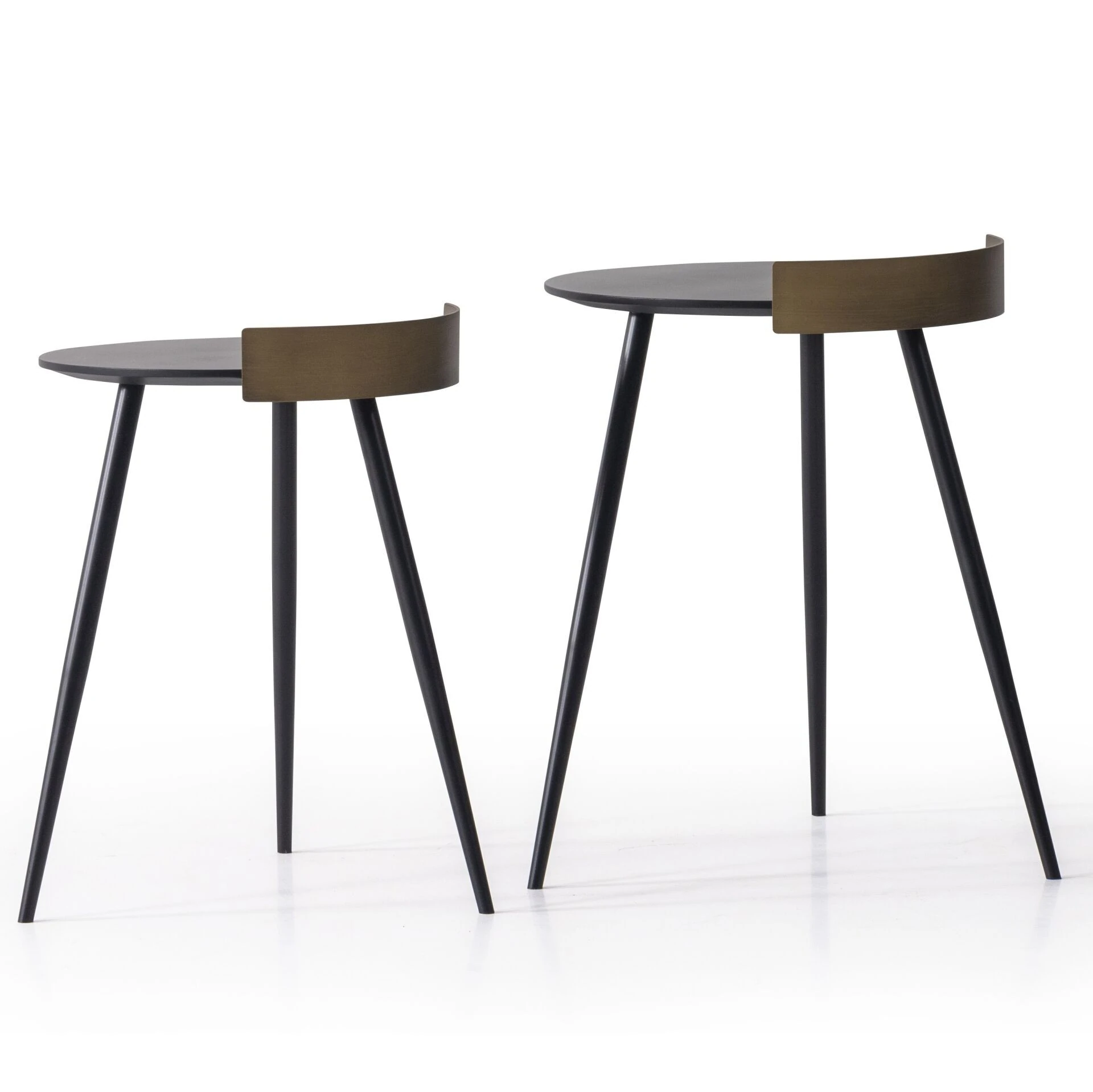 Anabella İkili Yan Sehpa Seti