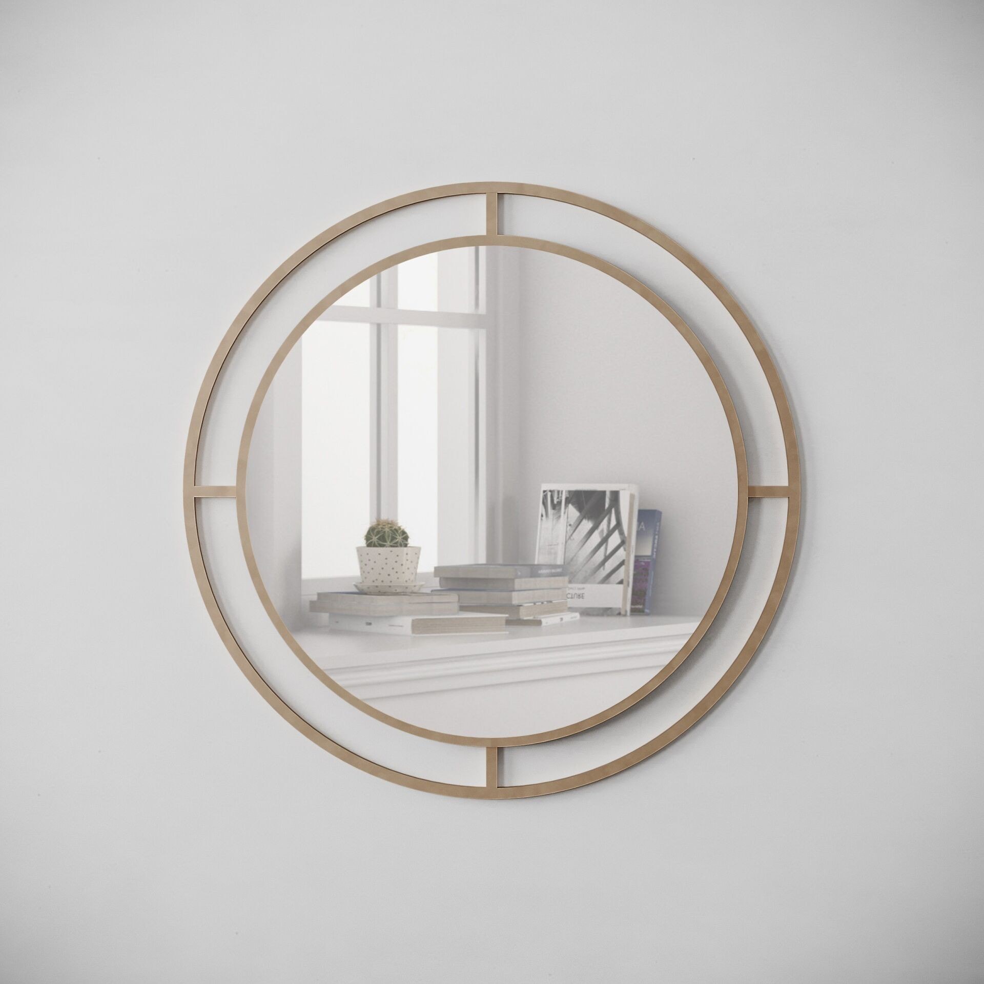 BUBBLE MIRROR - GOLD M.DK.T.23210.3