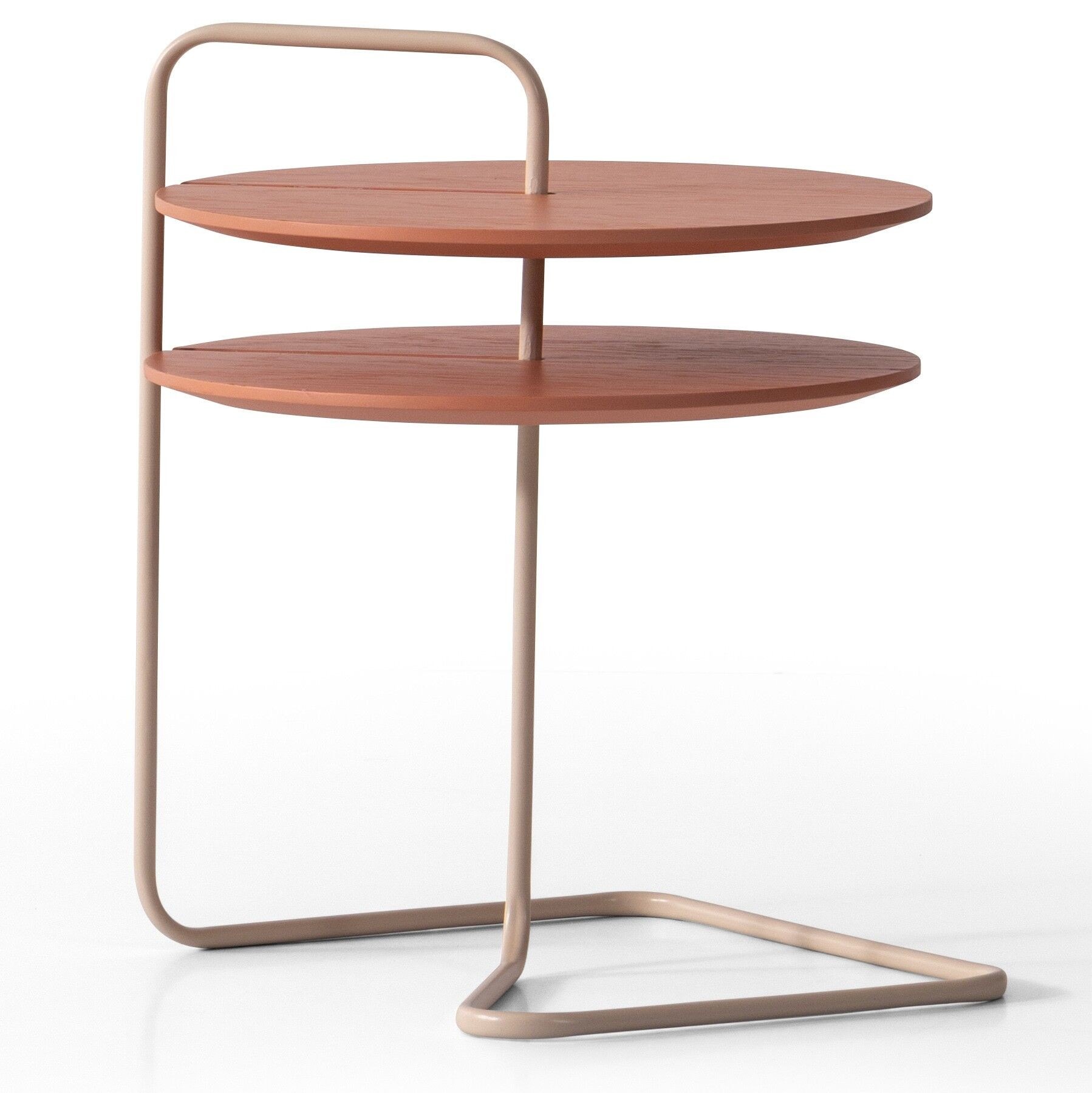 Mia Metal Raflı Yan Sehpa