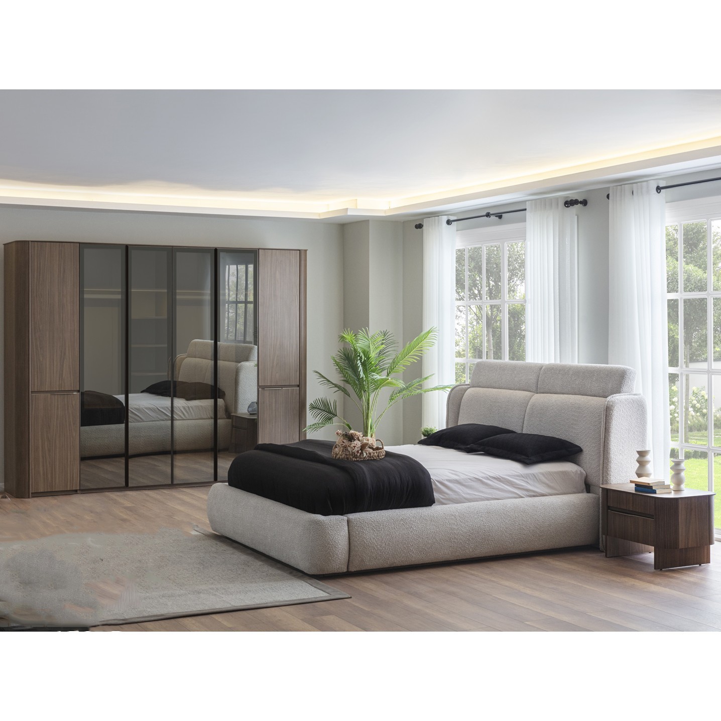 Bubble Vol3 Bedroom (Bed Without Storage 180x200cm)