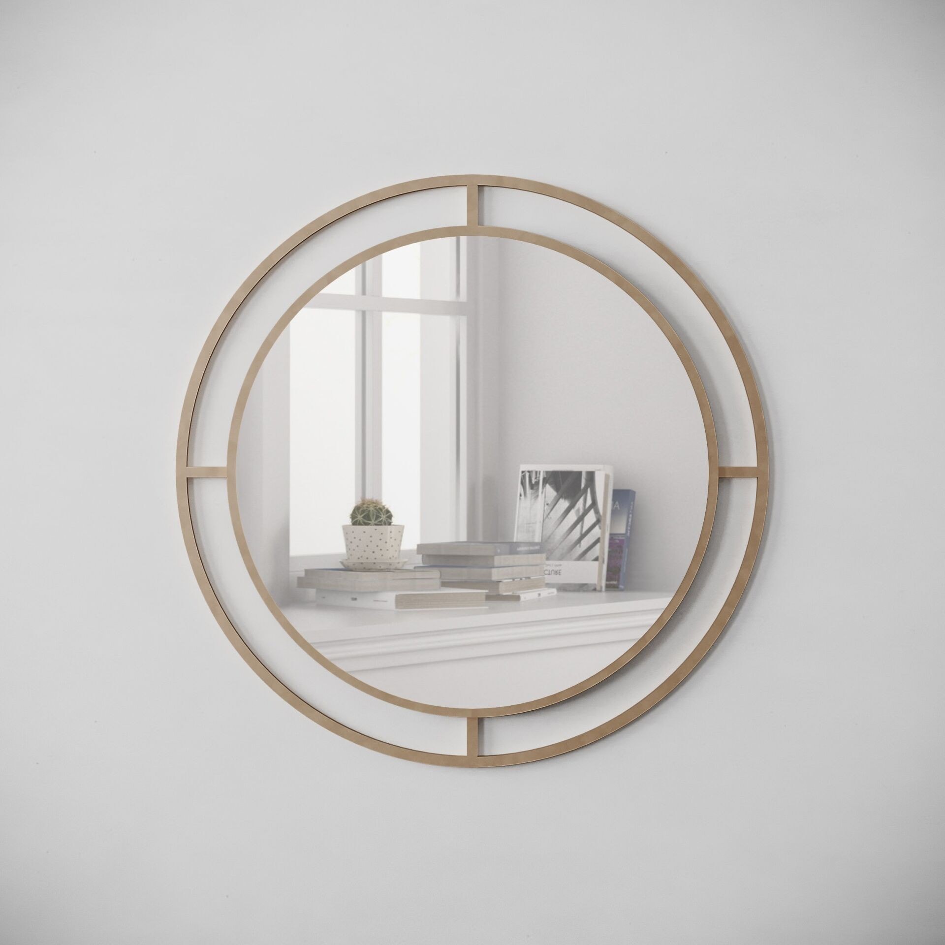 BUBBLE MIRROR - GOLD M.DK.T.23210.3