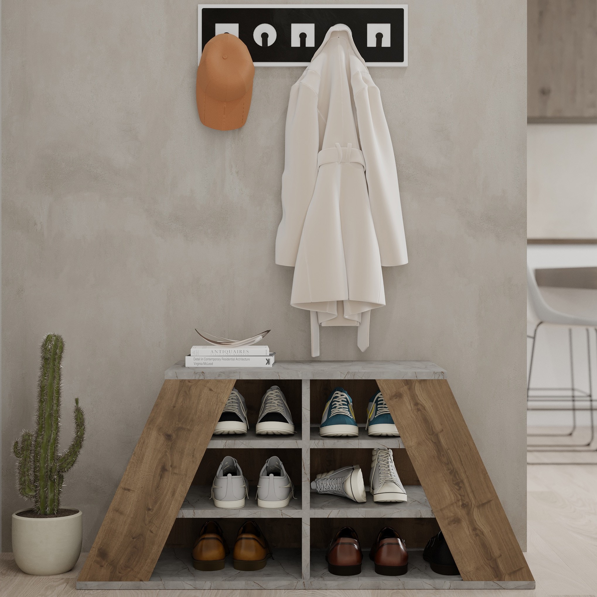 Pyramid Shoe Bench Lagina - Hitit
