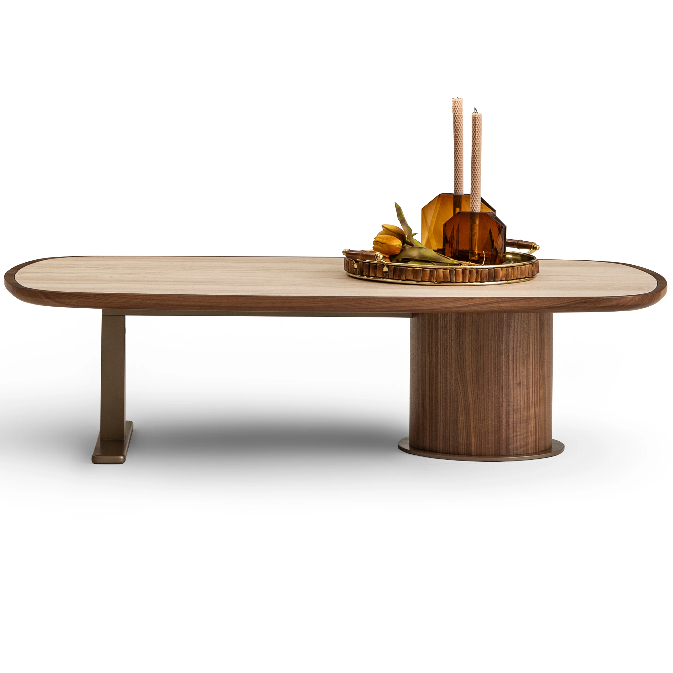 Otto Plus İkili Orta + Yan Sehpa Seti