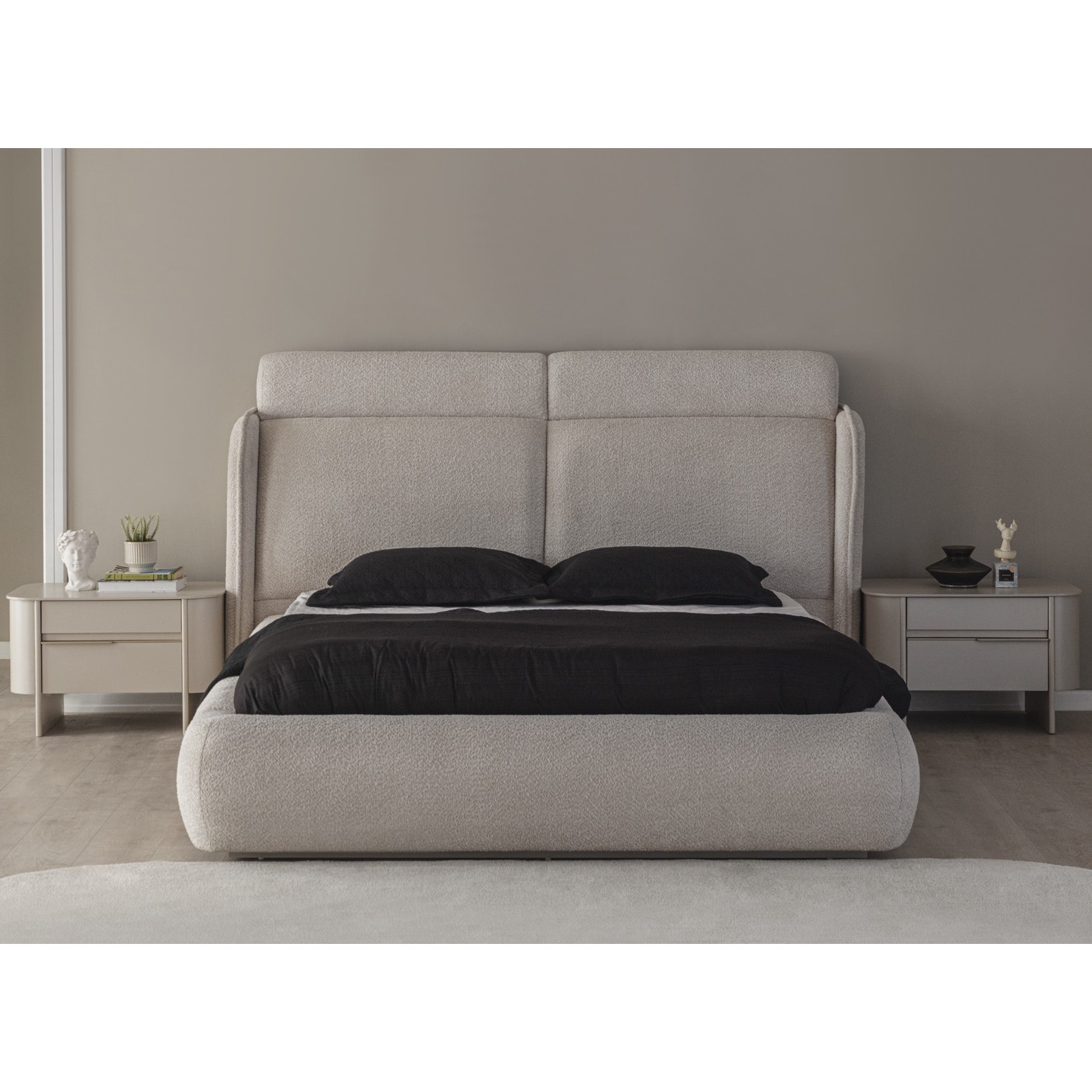 Bubble Vol1 Bed With Storage 180x200 cm