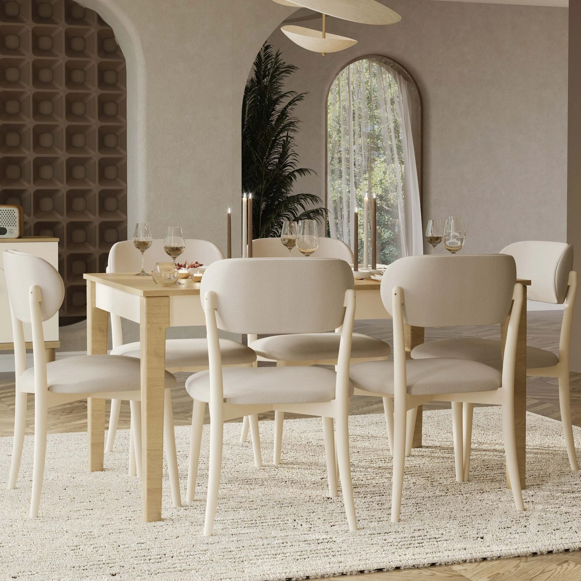 Eco Bohem Yemek Masası