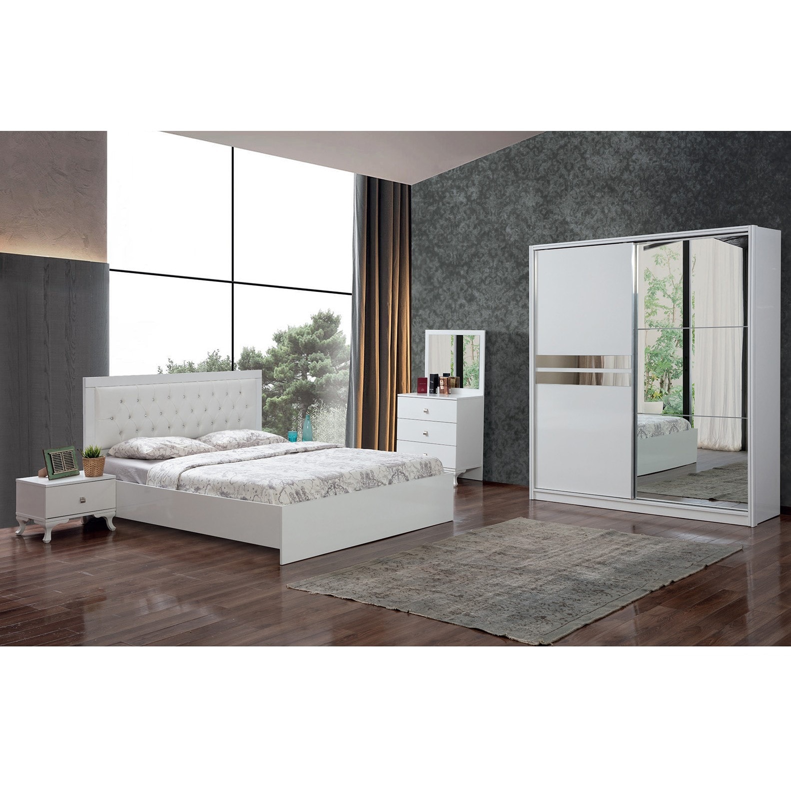 Nova Vol1.2 Bedroom ( Wardrobe with 180 cm )
