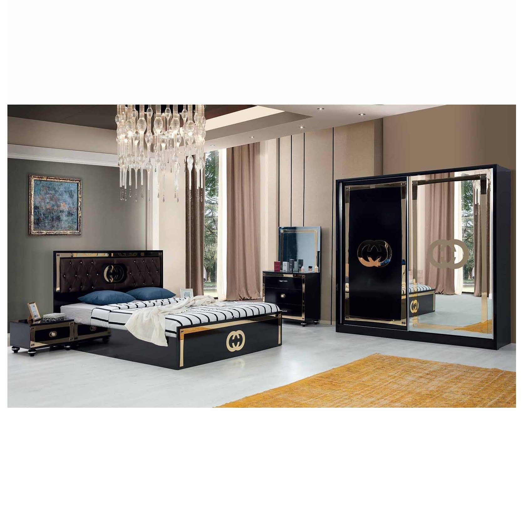 Gusto Vol1 Bedroom ( Wardrobe with 210 cm )