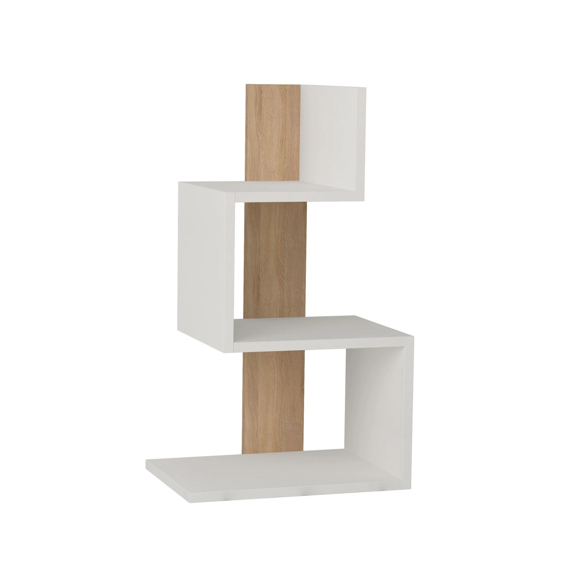 ROSIE SIDE TABLE - WHITE - OAK - M.SH.16411.3