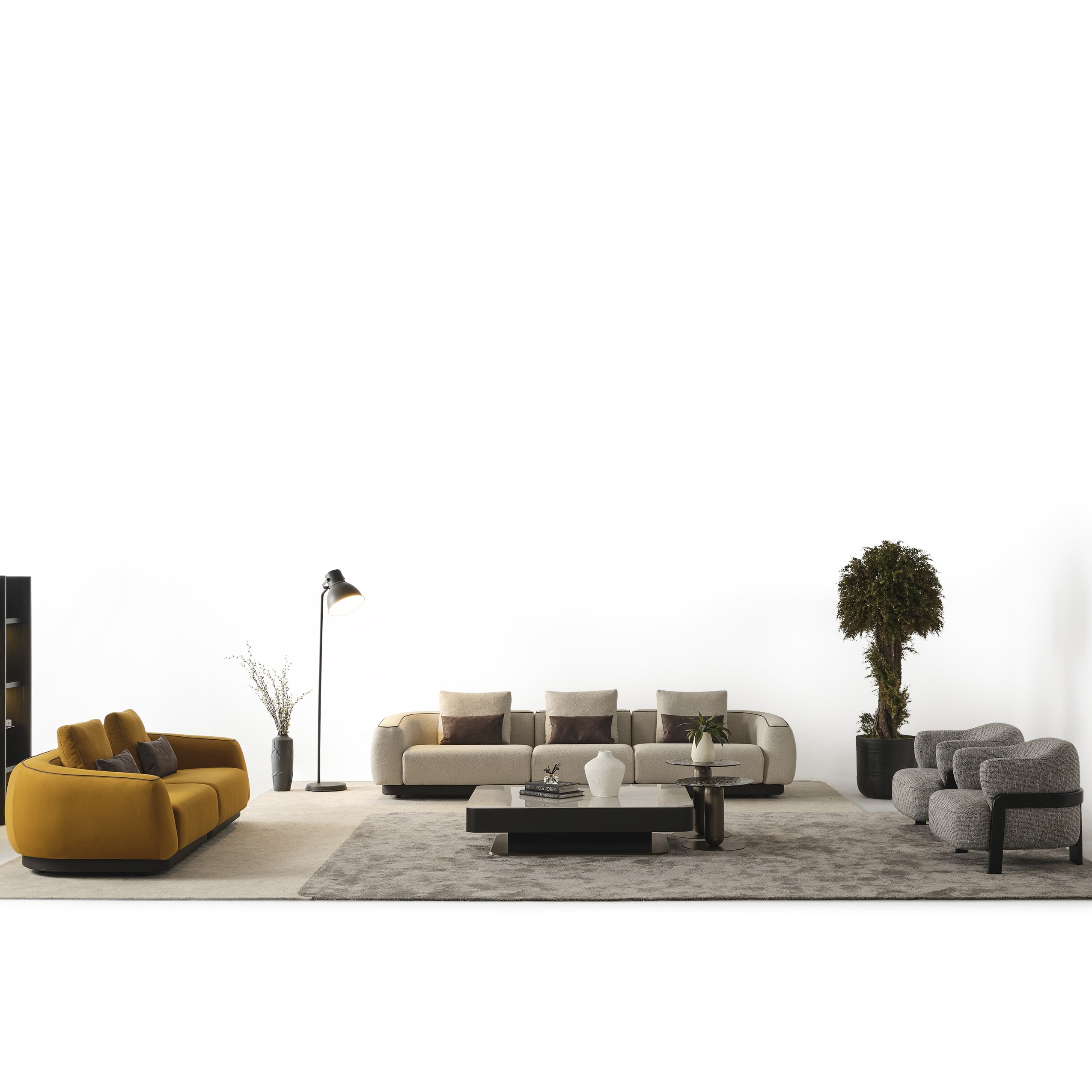 Moon Vol3 Relax Sofa+3+1+1 Koltuk Takımı