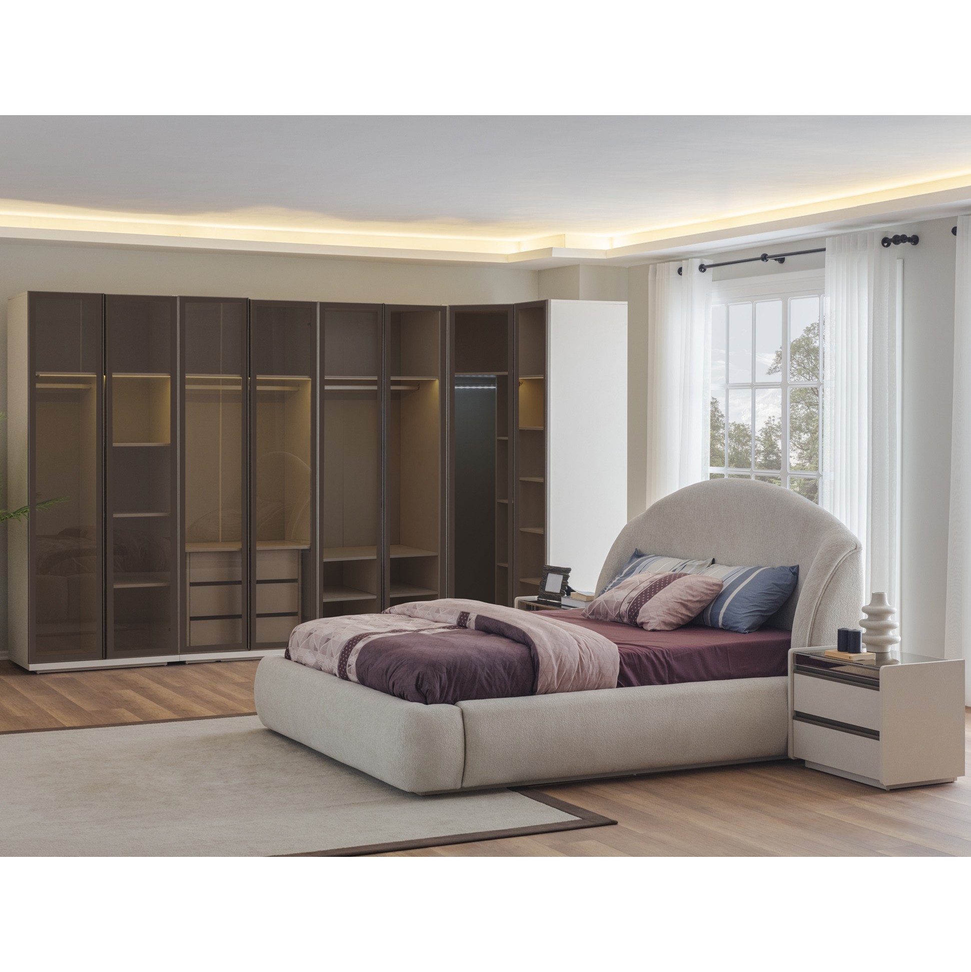 Luna Vol3 Bedroom (Bed Without Storage 180x200cm)