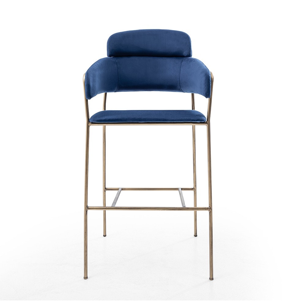 Thai Vol1 Brushed Gold Bar Stool