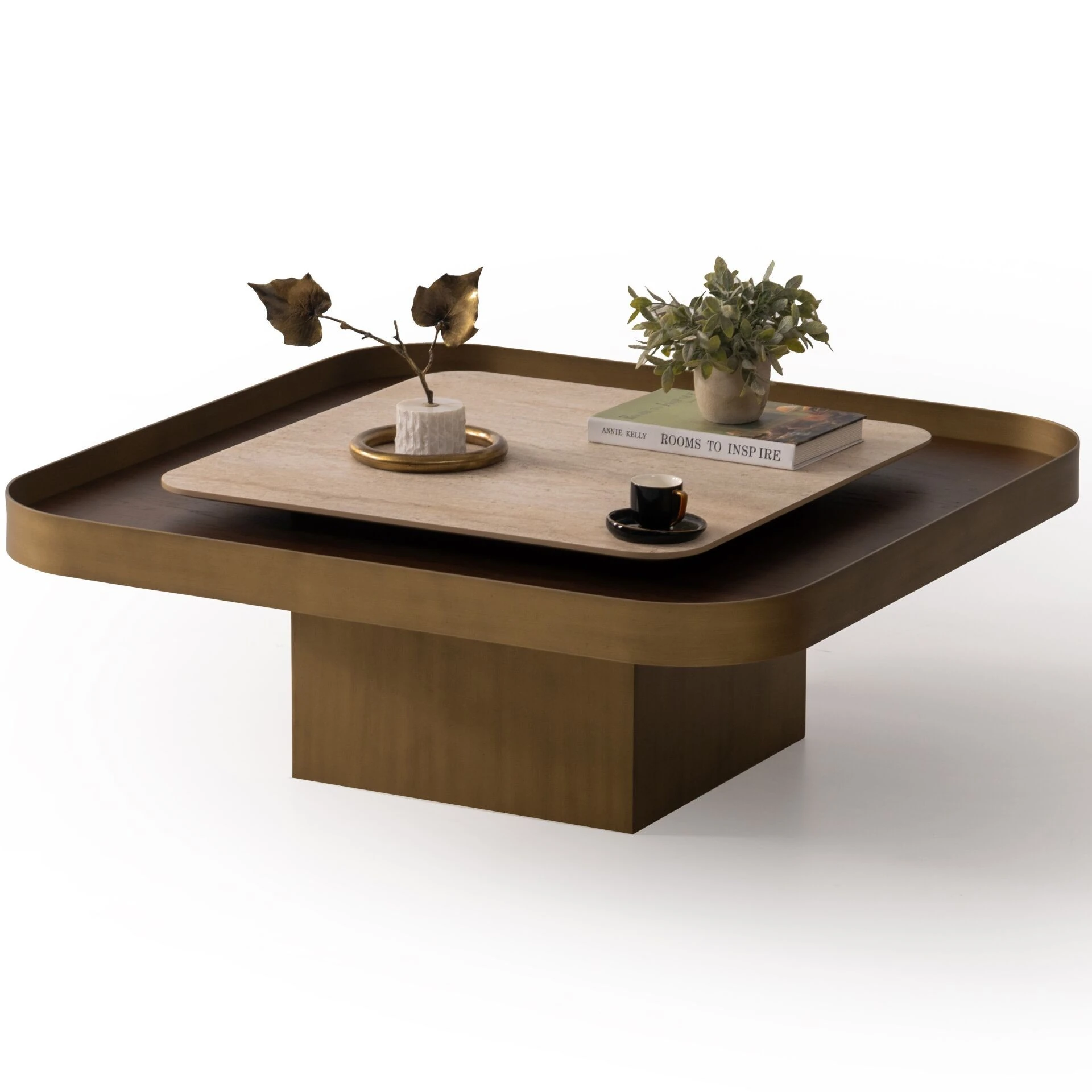 Agnus Akıllı Üst Tablası Mekanizmalı Orta Sehpa - Premium Seri