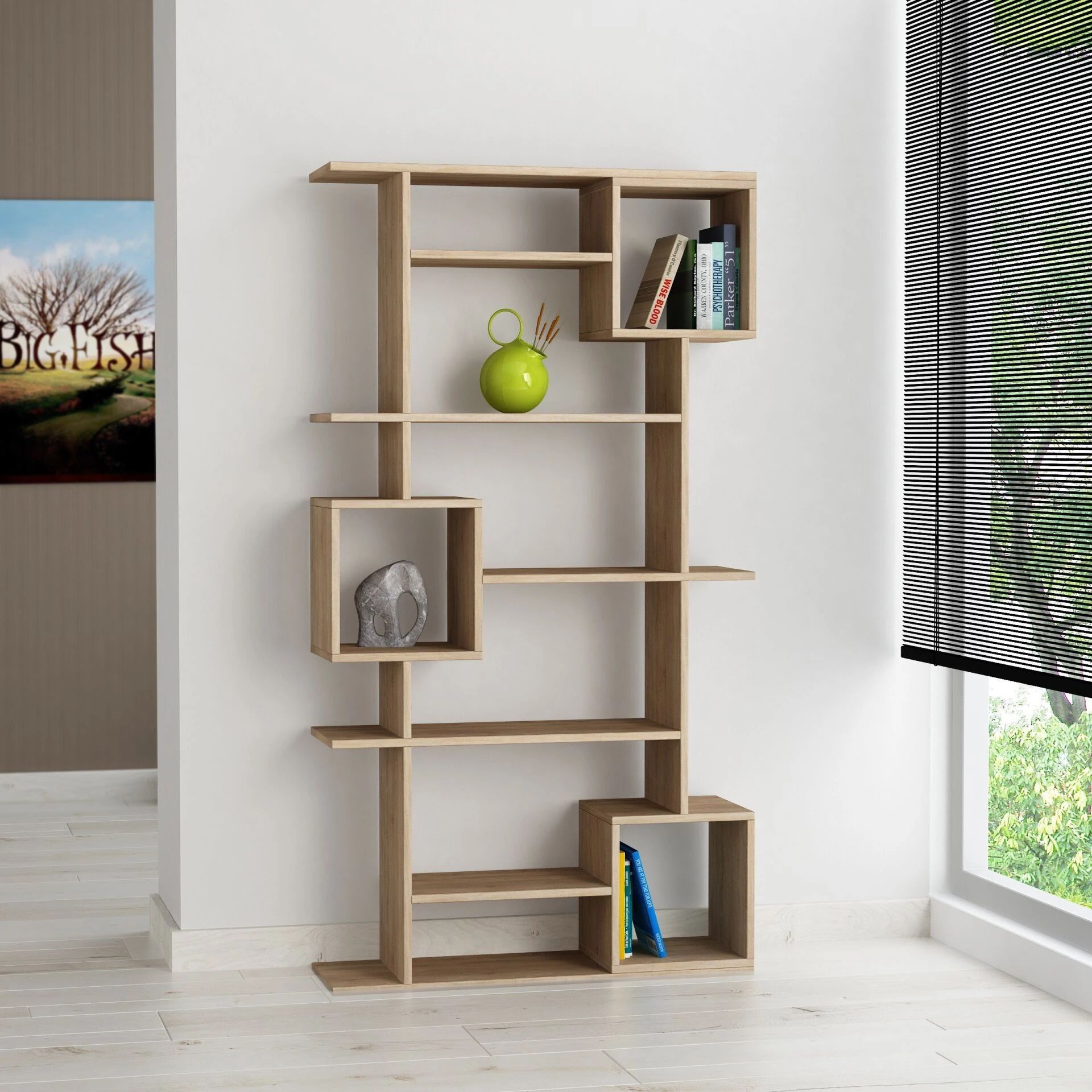 SOTO BOOKCASE - OAK - M.KT.02.12472.5