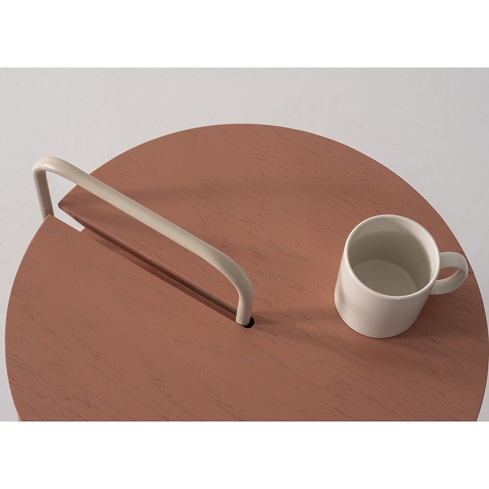 Mia Metal Raflı Yan Sehpa