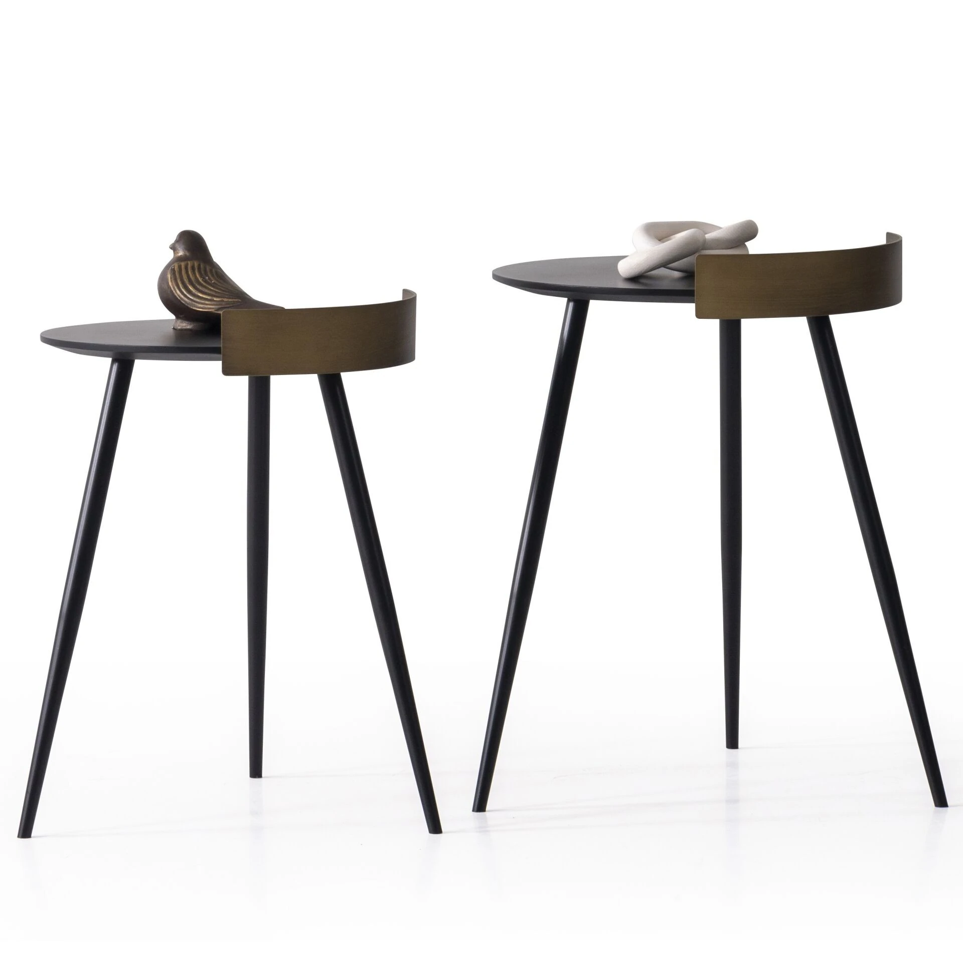 Anabella İkili Yan Sehpa Seti