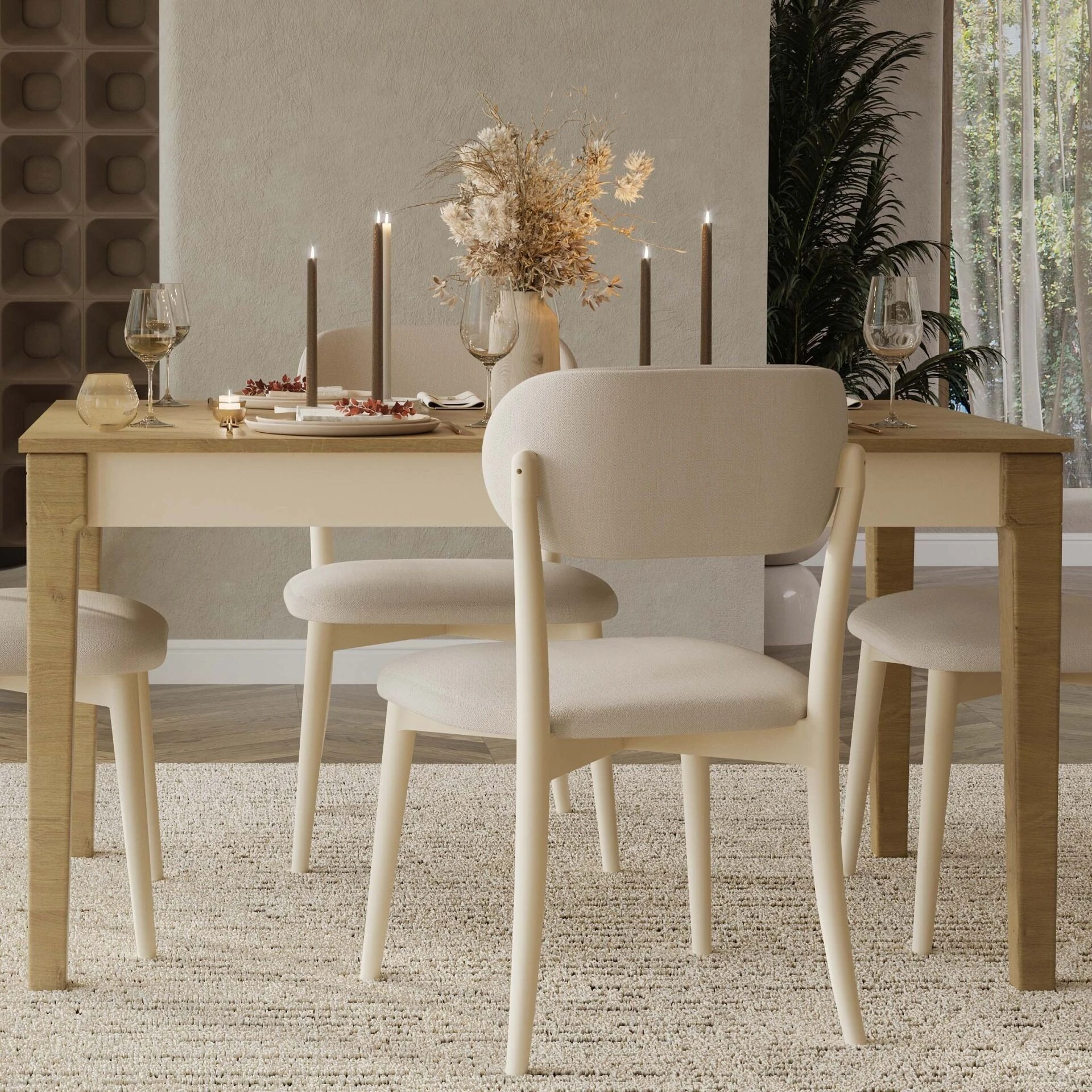 Eco Bohem Yemek Masası