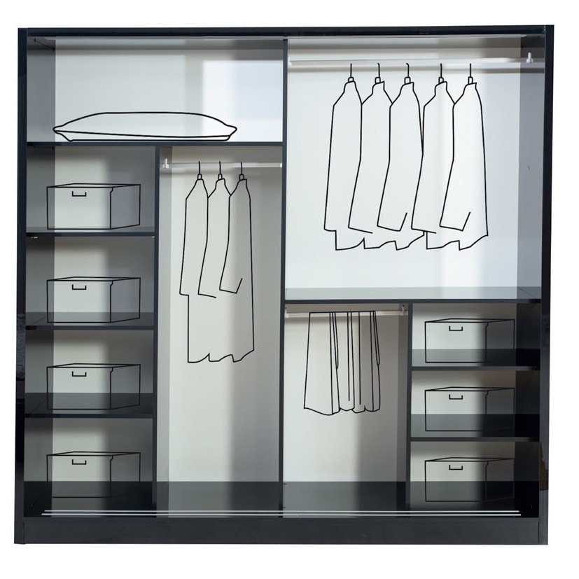 Gusto Vol2 Bedroom ( Wardrobe with 210 cm )
