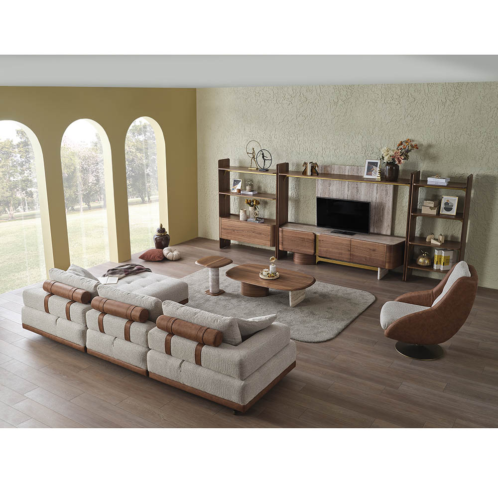 Alba İkili Orta + Yan Sehpa Seti