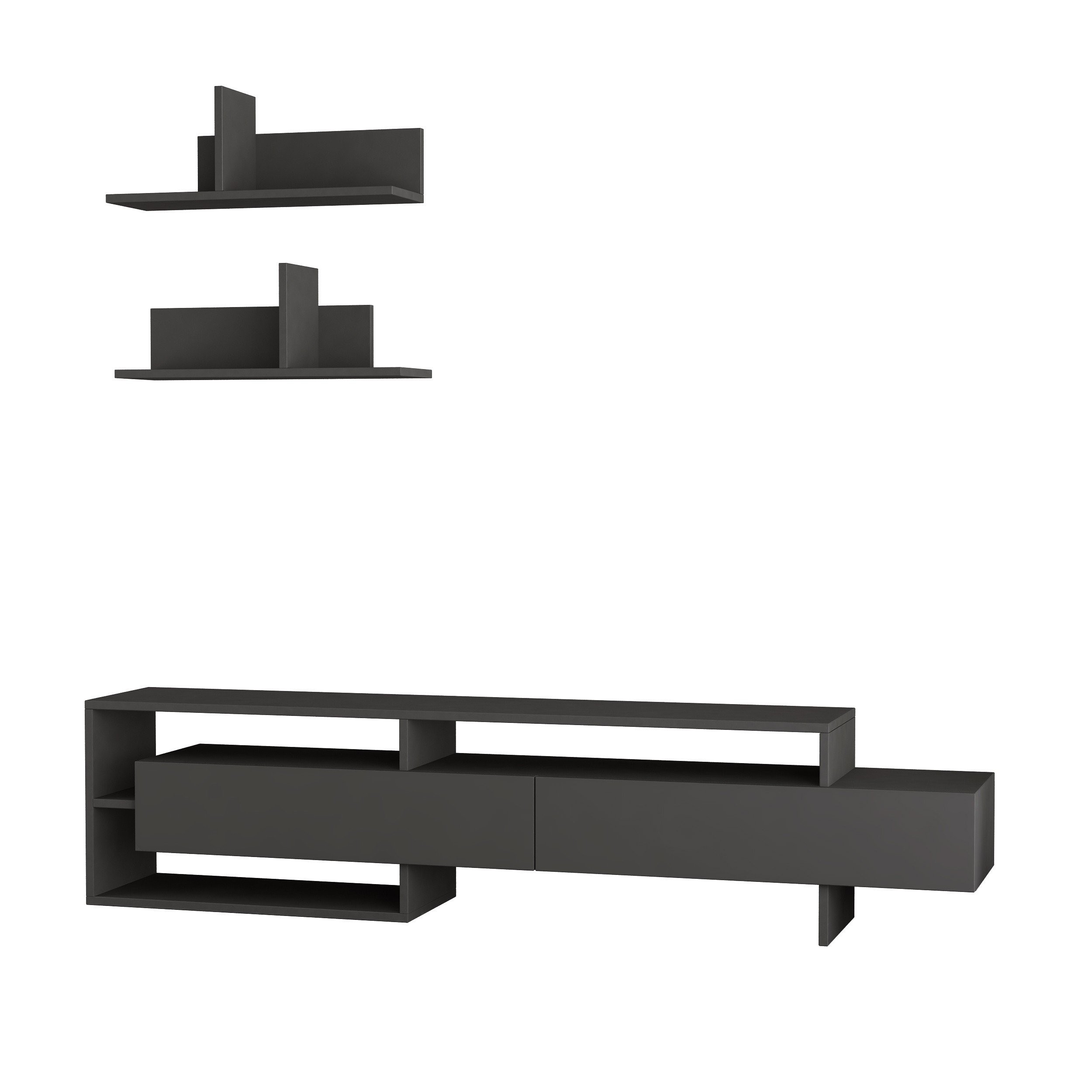 GARA TV UNIT - ANTHRACITE - ANTHRACITE - M.TV.12414.5