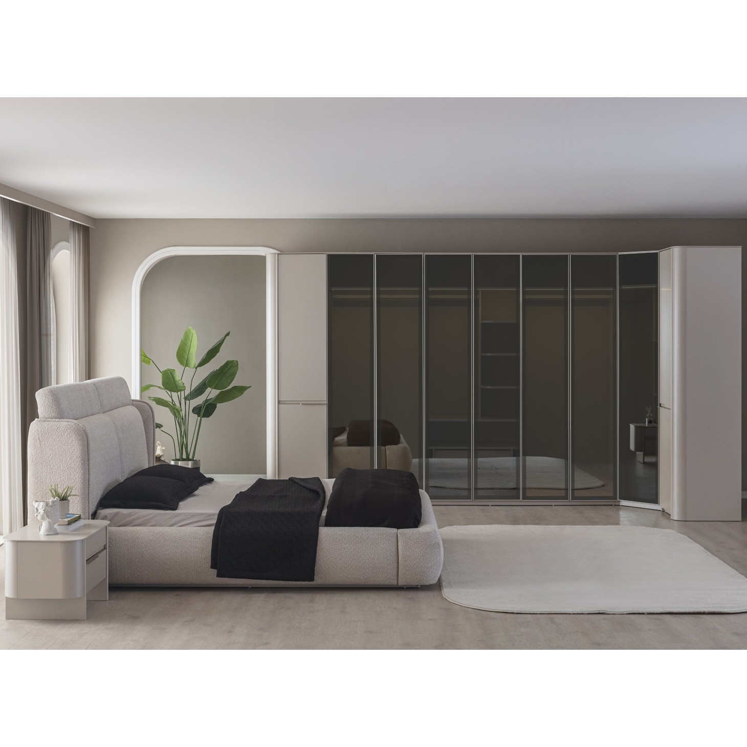 Bubble Vol2 Bedroom (Bed With Storage 180x200cm)