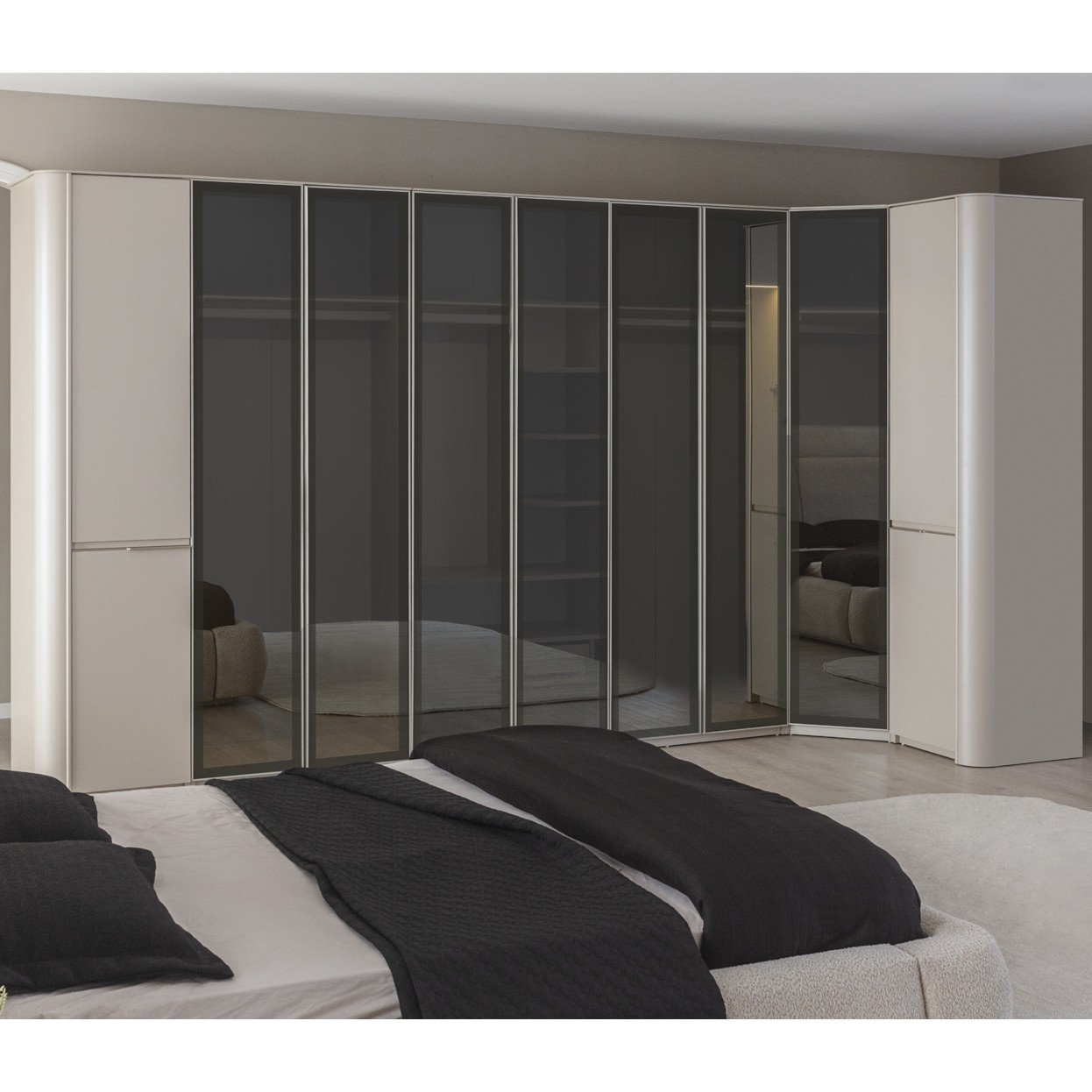 Bubble Vol2 Bedroom (Bed Without Storage 160x200cm)