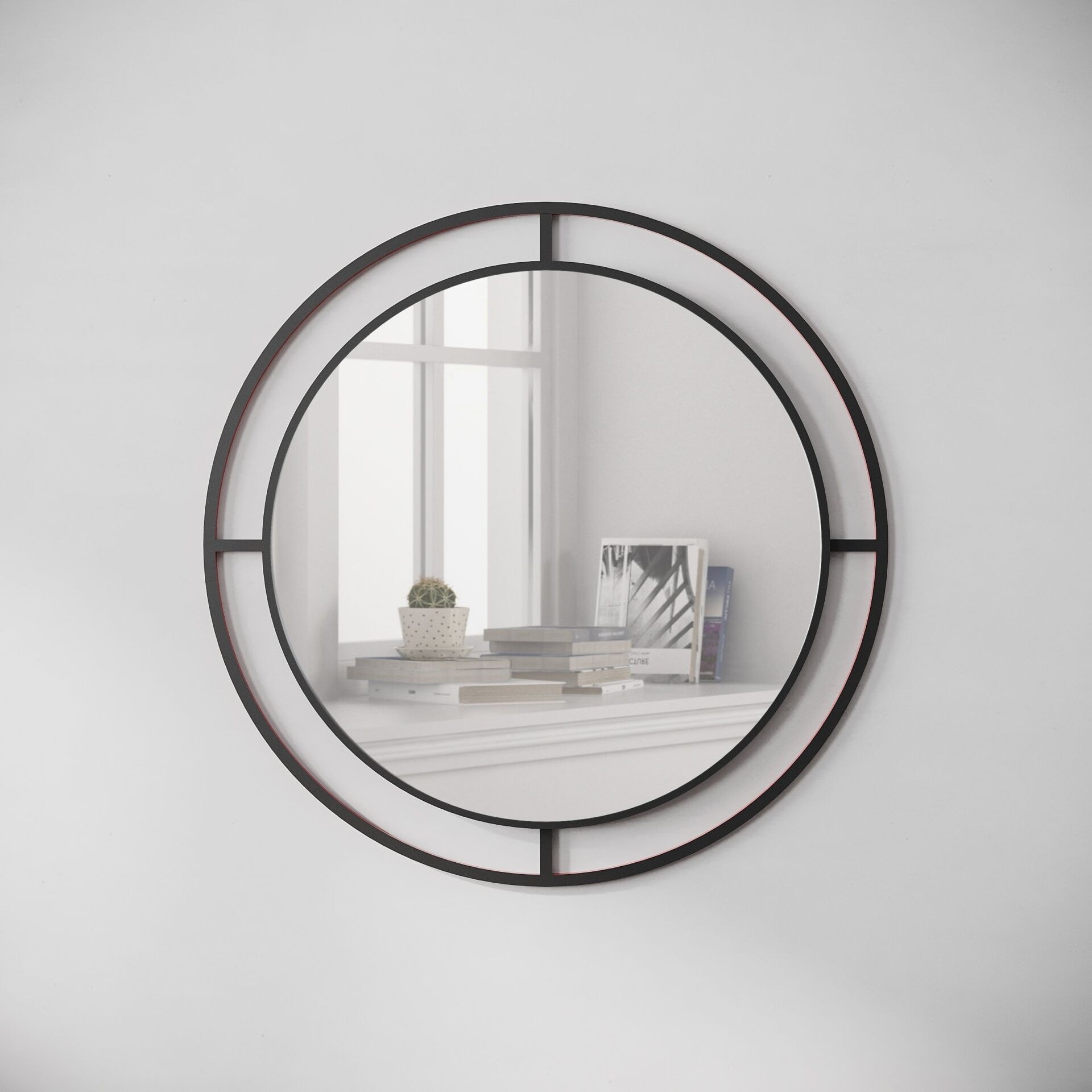 BUBBLE MIRROR - BLACK M.DK.T.23210.2
