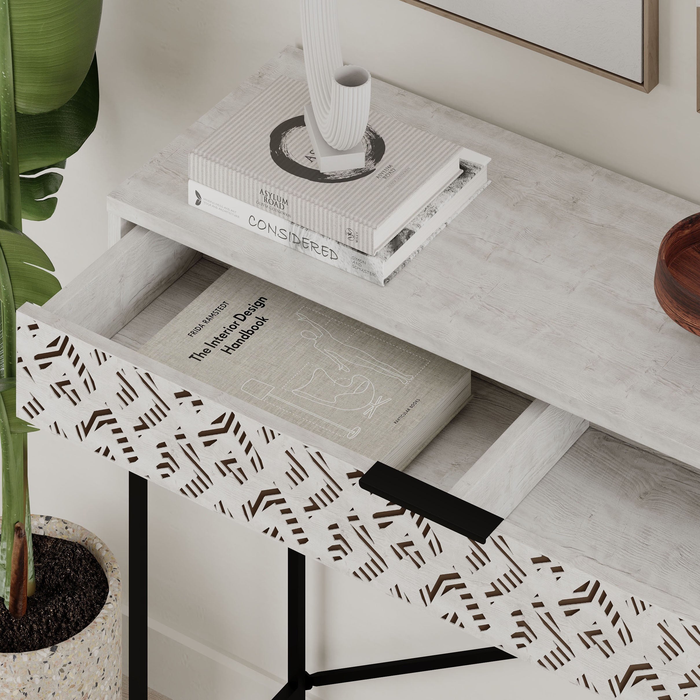 Heaton Console Remastered Ancient White